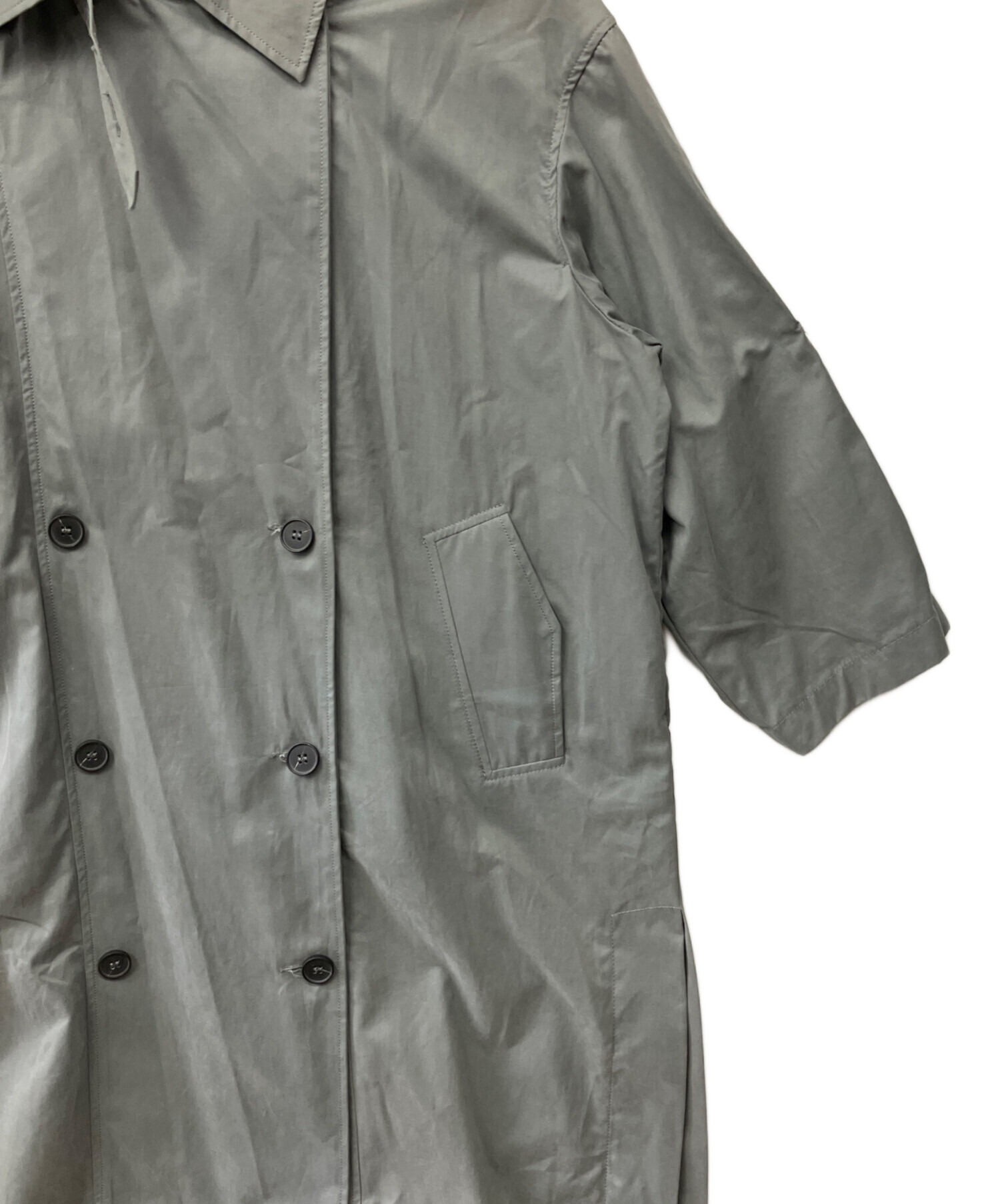 中古・古着通販】ZARA (ザラ) トレンチコート グレー サイズ:S 未使用