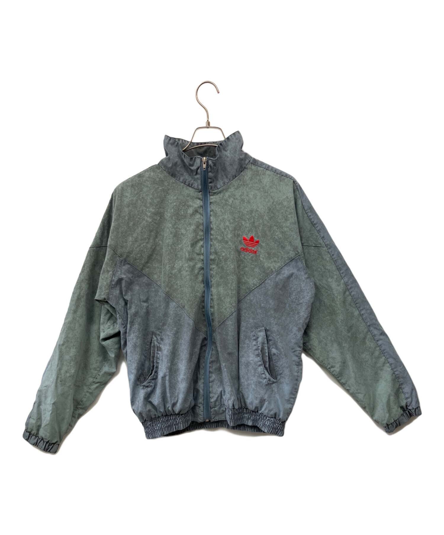 中古・古着通販】adidas (アディダス) ジップジャケット スカイブルー