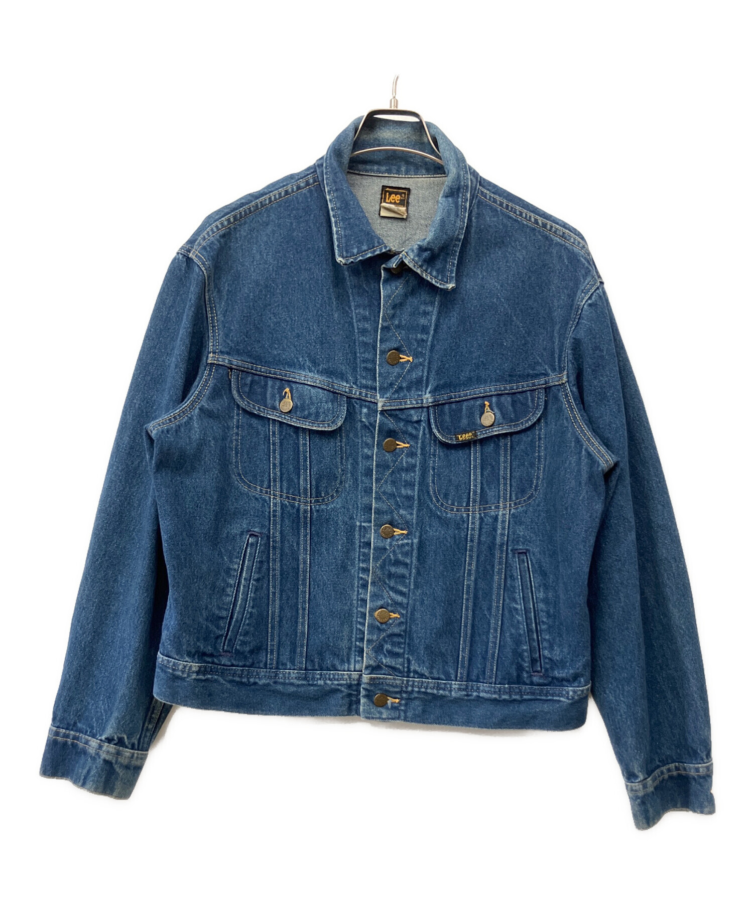 美品 Lee デニムジャケット インディゴ XL 2169 中古・古着通販】LEE (リー) デニムジャケット インディゴ サイズ:46R