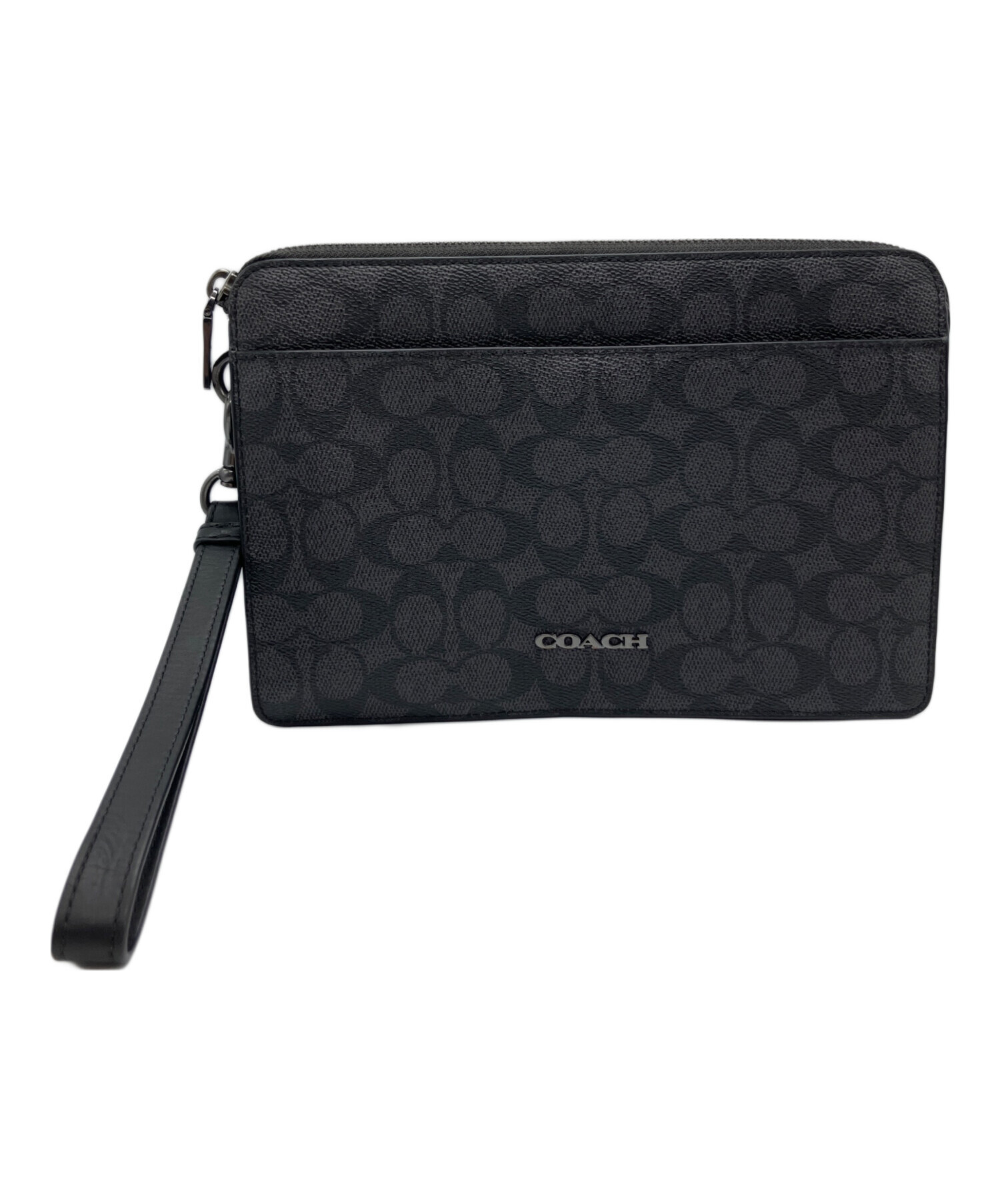 中古・古着通販】COACH (コーチ) セカンドバッグ ブラック｜ブランド