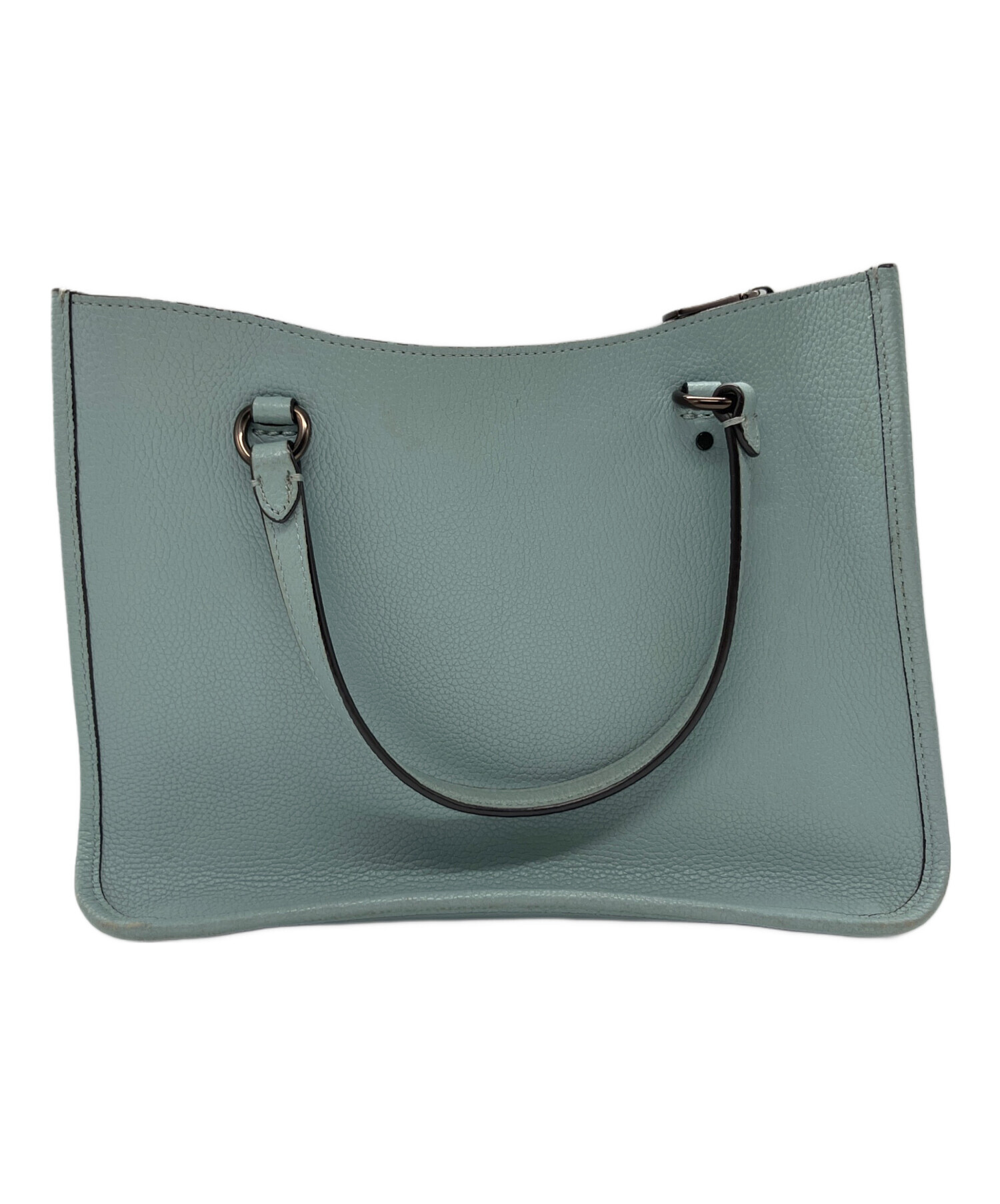 中古・古着通販】COACH (コーチ) 2WAYショルダーバッグ スカイブルー