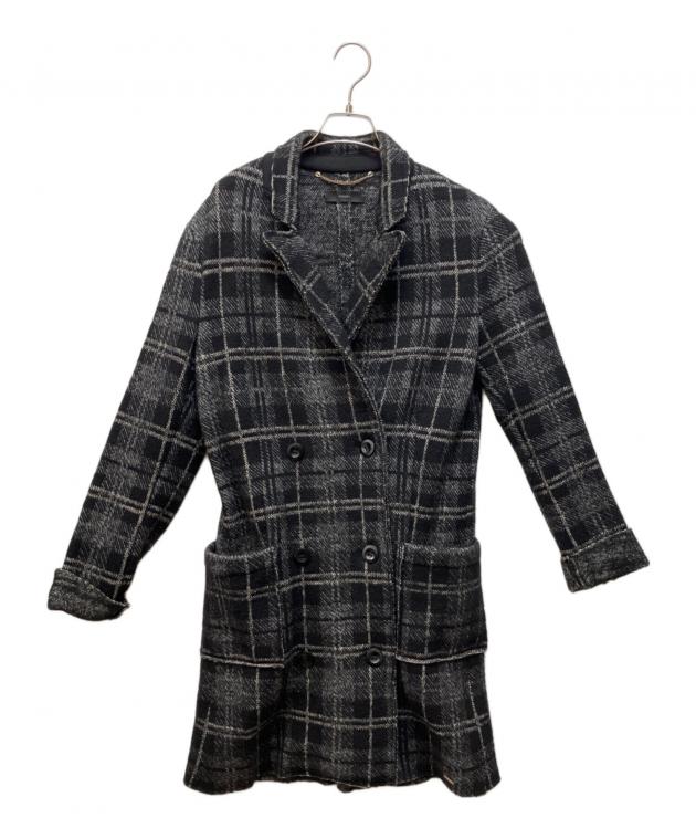【未使用品】希少DIESEL チェスターコート　ウール 中古・古着通販】DIESEL (ディーゼル) チェスターコート ブラック