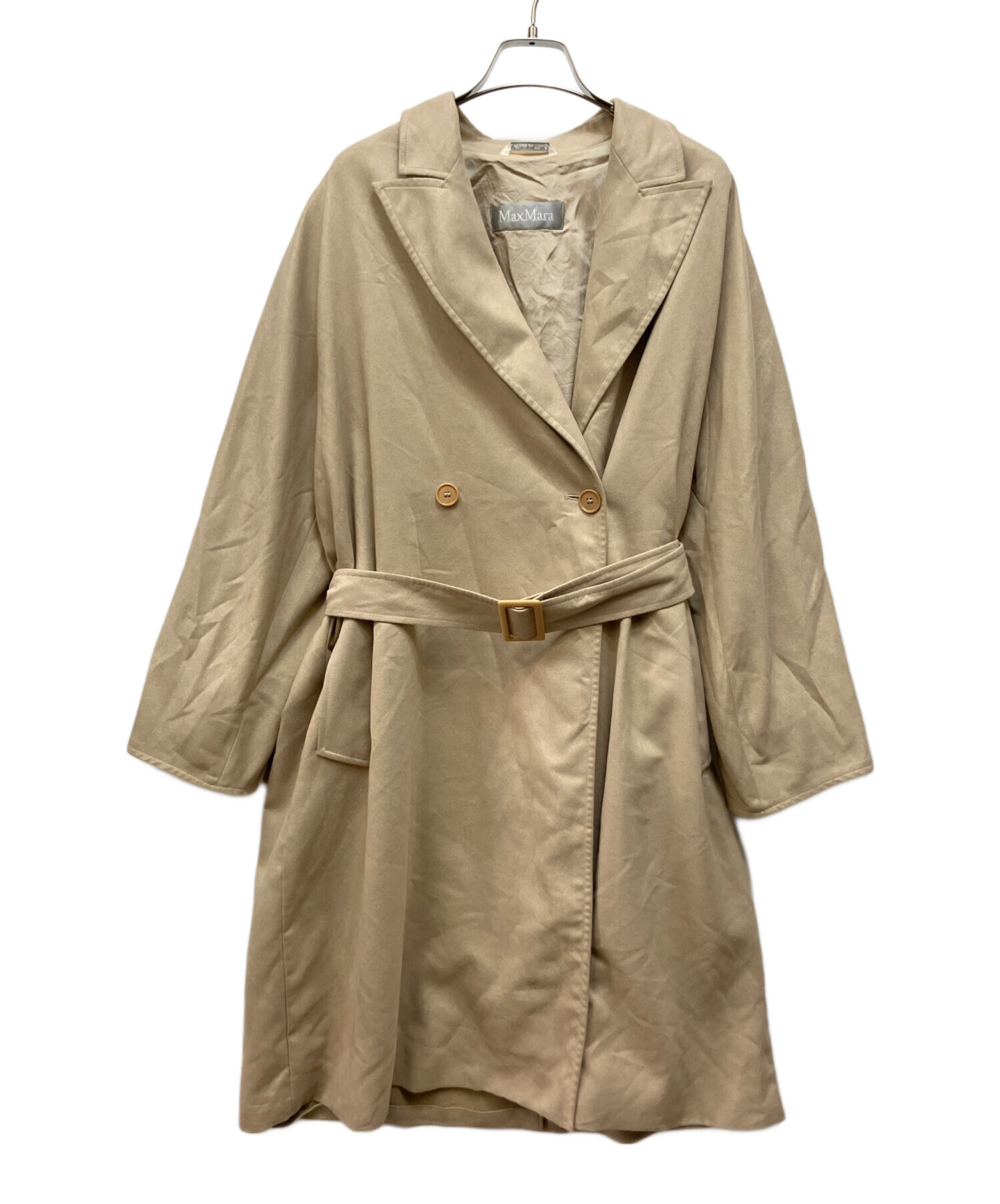 中古・古着通販】MaxMara (マックスマーラ) トレンチコート ベージュ