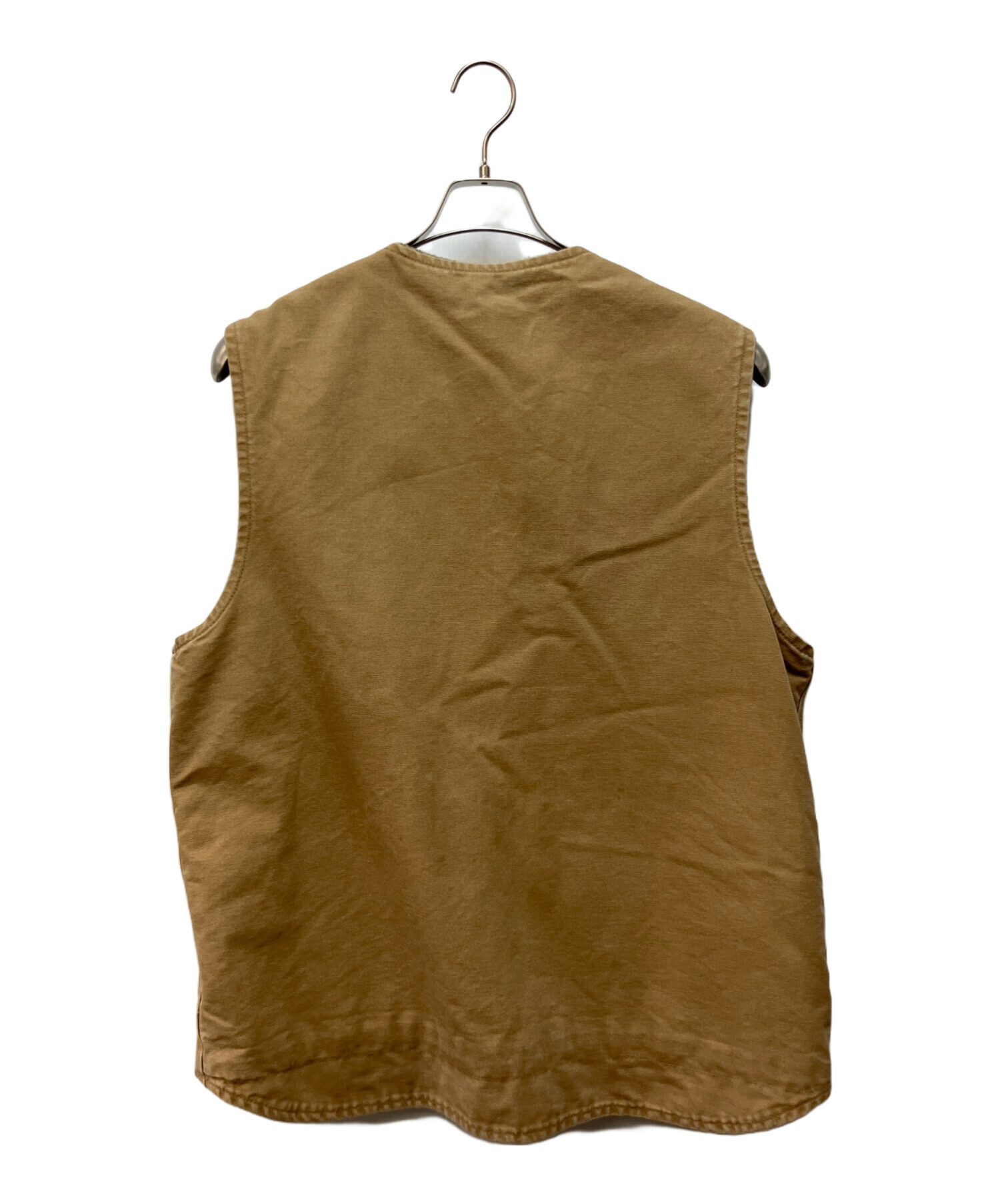 中古・古着通販】CarHartt (カーハート) ベスト ベージュ サイズ:XL