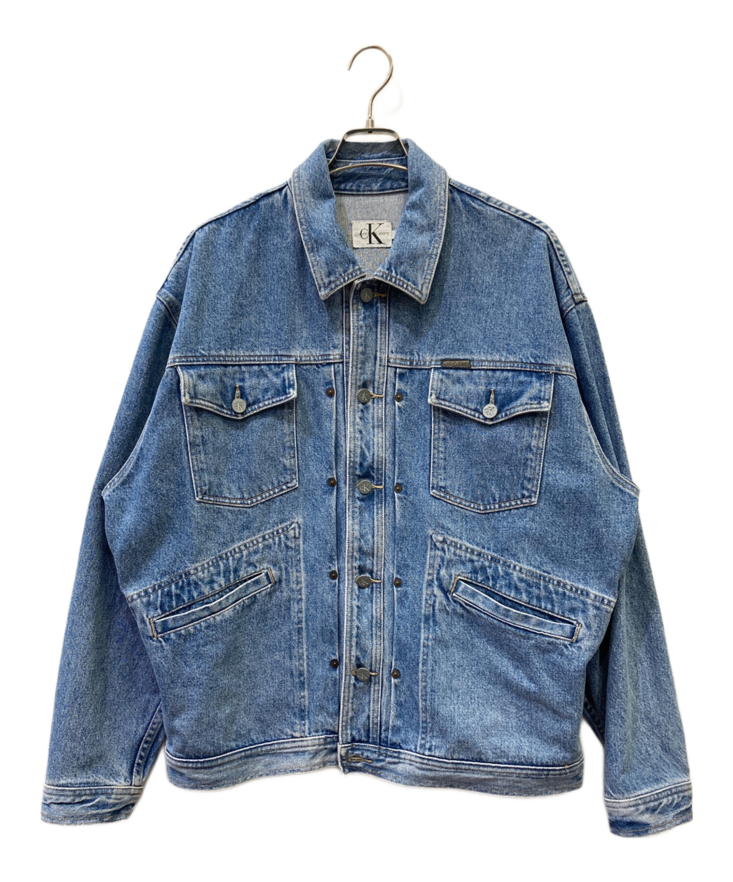 中古・古着通販】Calvin Klein (カルバンクライン) デニムジャケット 