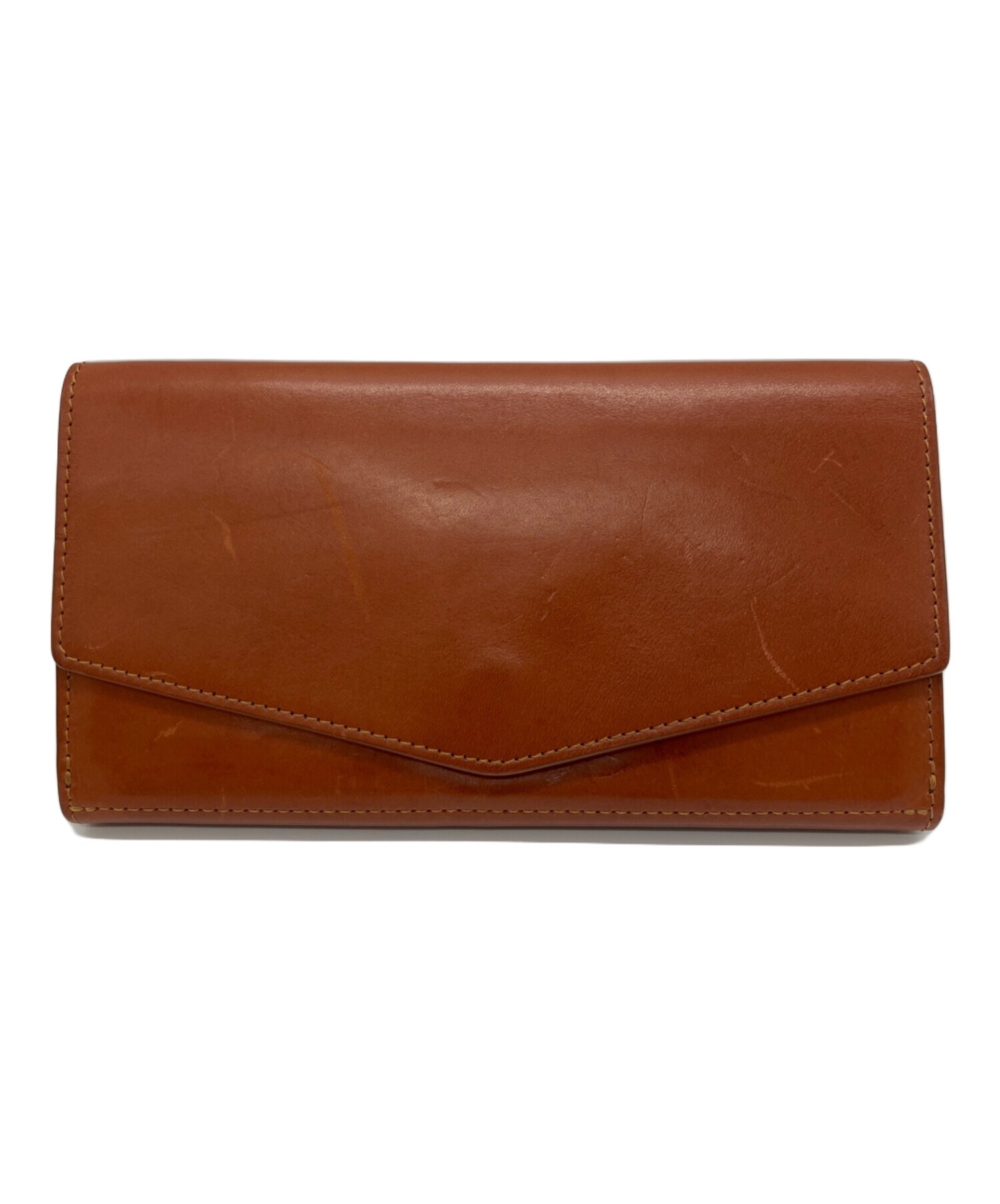 Loneo ロネオ　レザー　長財布　ブラウン　本日中限定値下げ 中古・古着通販】loneo (ロネオ) 長財布 ブラウン｜ブランド・古着通販