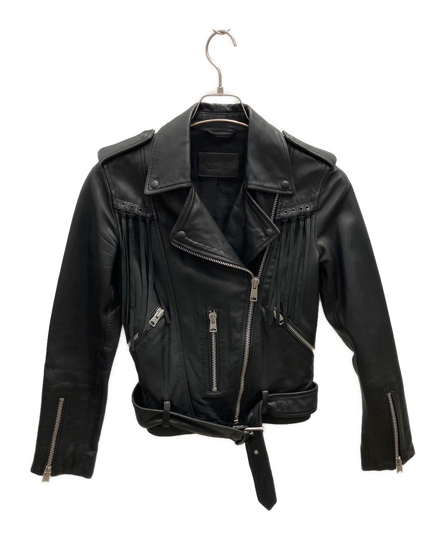 中古・古着通販】ALL SAINTS (オールセインツ) ラムレザーライダース