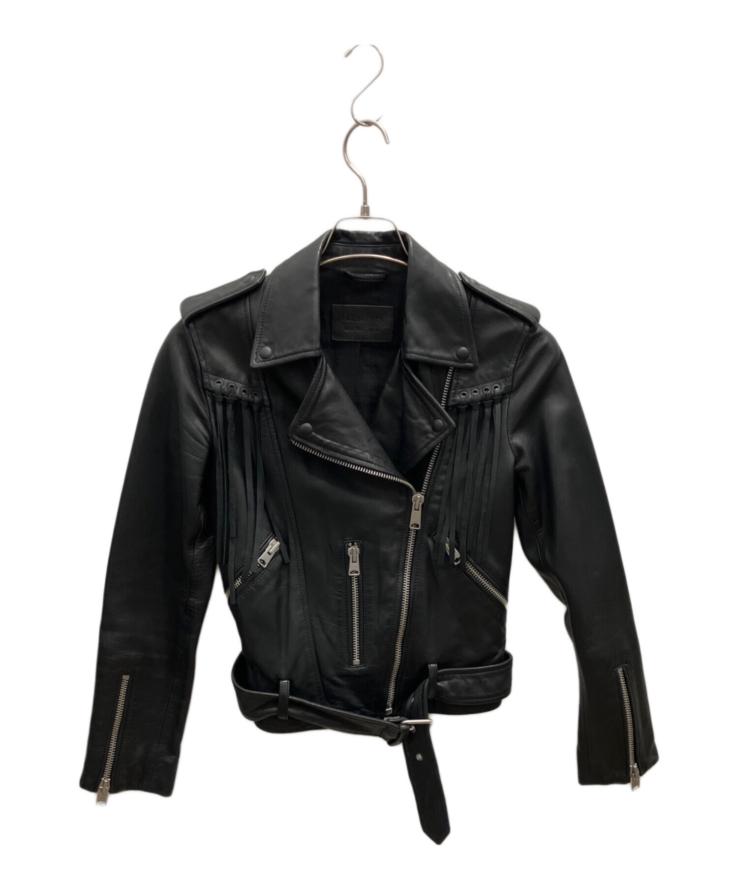 中古・古着通販】ALL SAINTS (オールセインツ) ラムレザーライダース