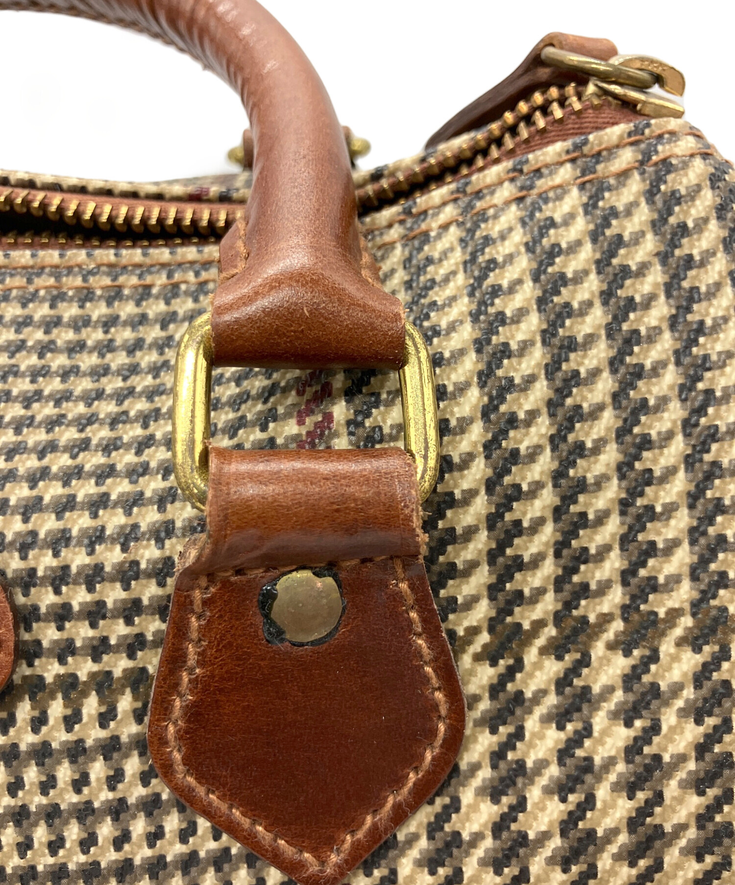 y*u様 Ralph Lauren ボストンバッグ ハウンドトゥース　ラルフロー POLO RALPH LAUREN（ポロ・ラルフローレン） 並行輸入 ポロ ラルフ