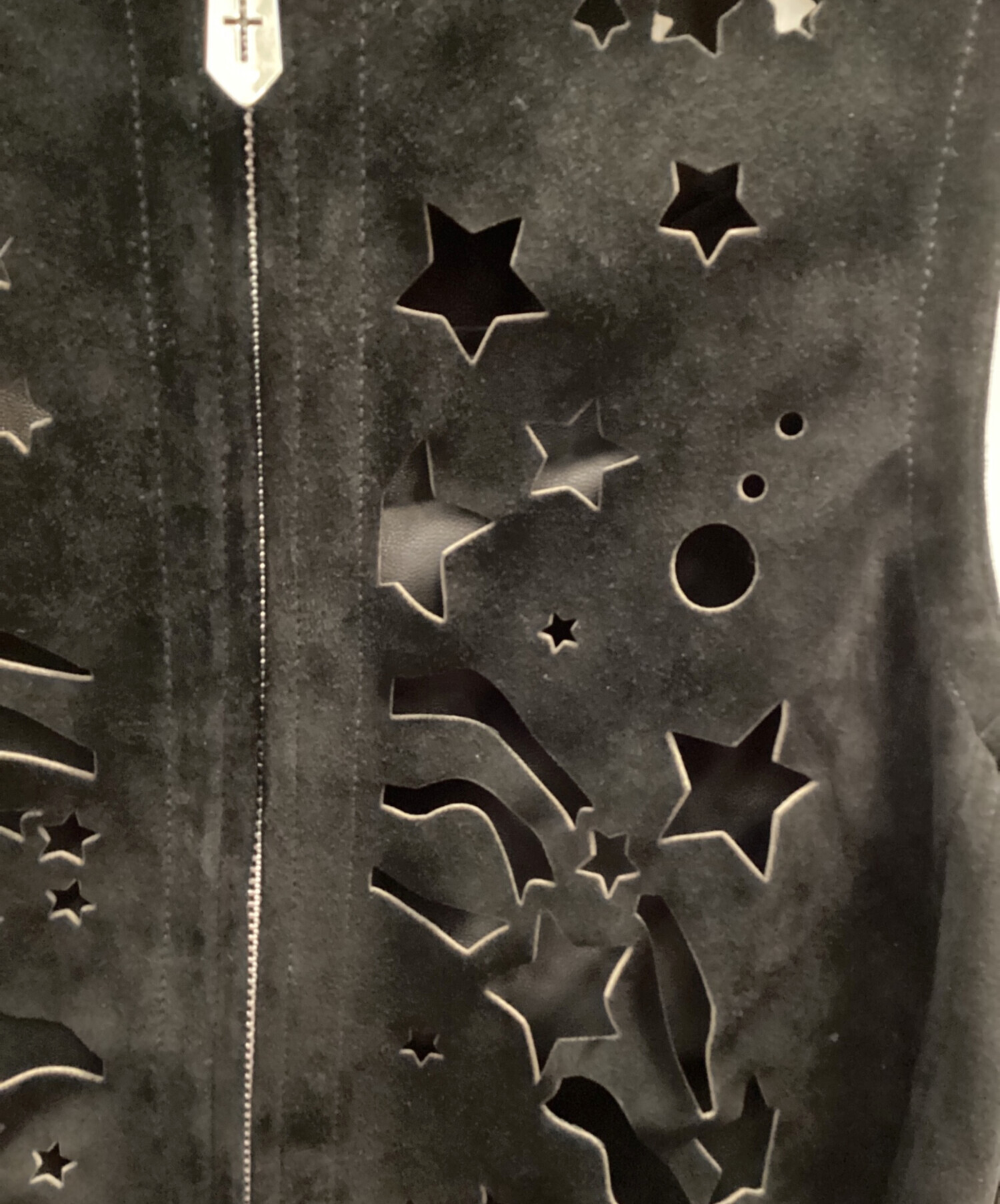 中古・古着通販】masu (エムエーエスユー) DREAM CUTTING LEATHER VEST