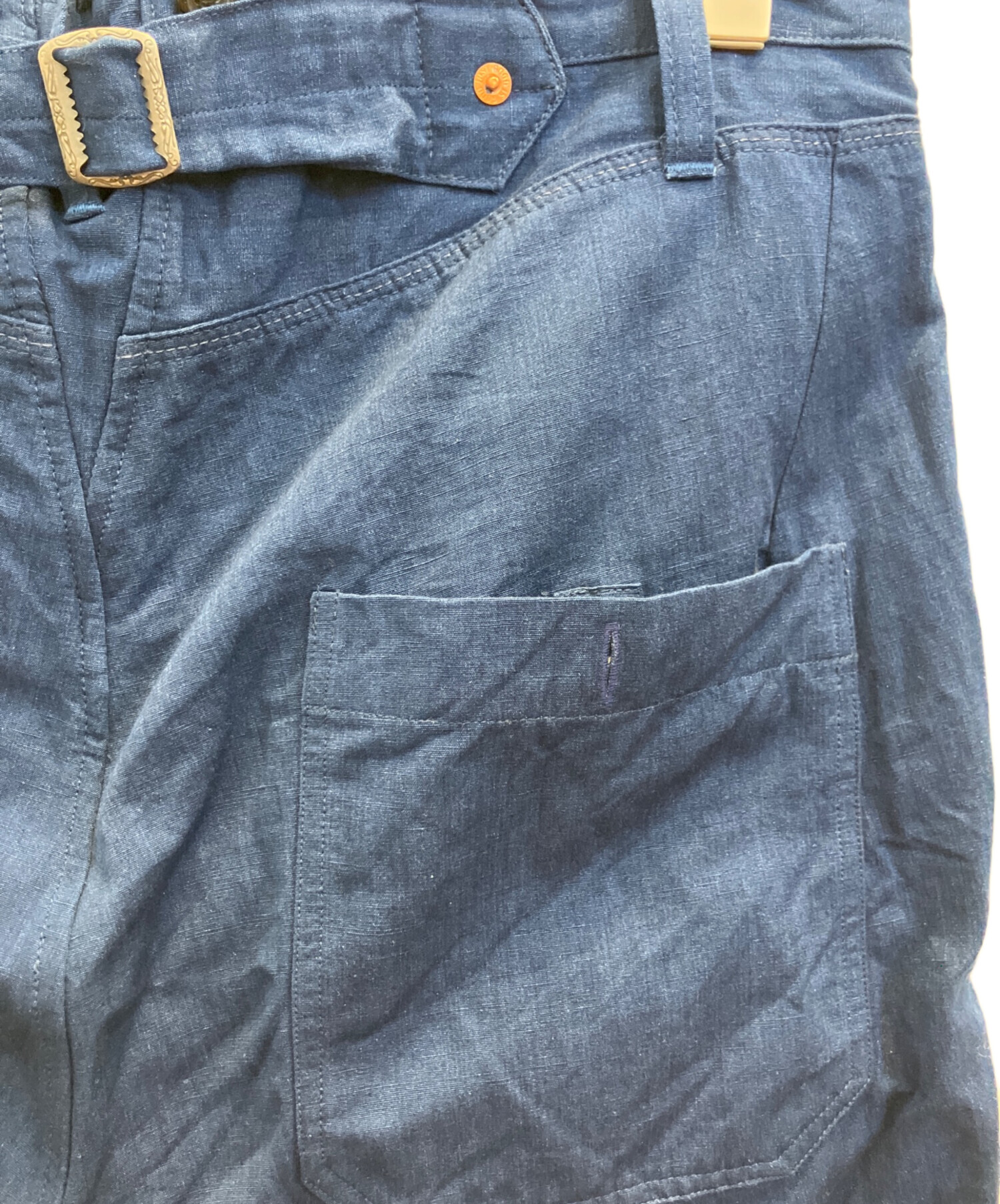 NICENESS BROTHERS 美品 中古・古着通販】NICENESS (ナイスネス) ボタンフライコットンリネン