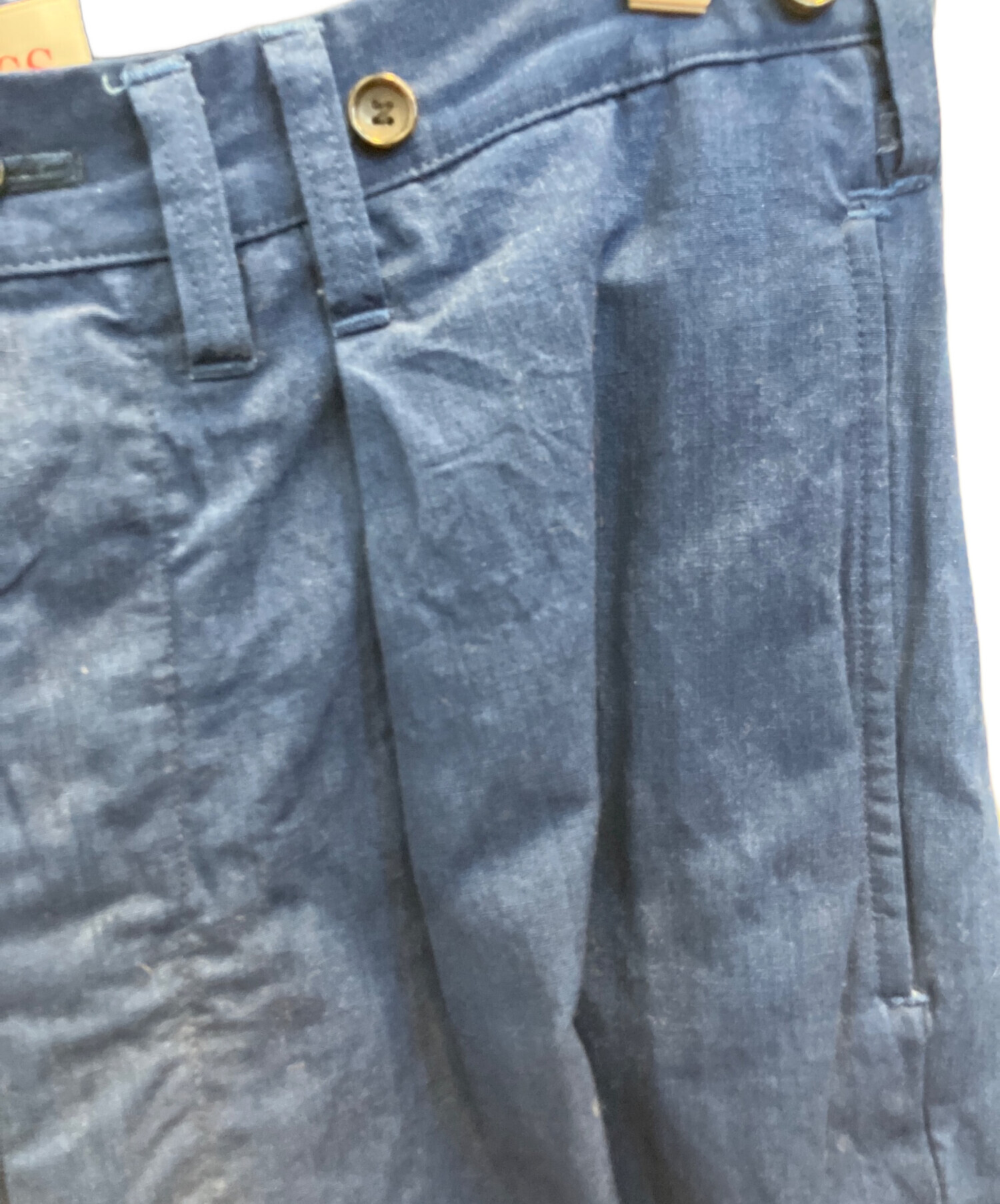 中古・古着通販】NICENESS (ナイスネス) ボタンフライコットンリネン