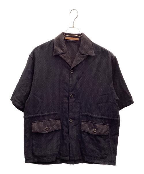 寅様売約済　鹿革　NICENESSナイスネスリバーシブルジャケット ブラック 寅様売約済 鹿革 NICENESSナイスネスリバーシブルジャケット ブラック