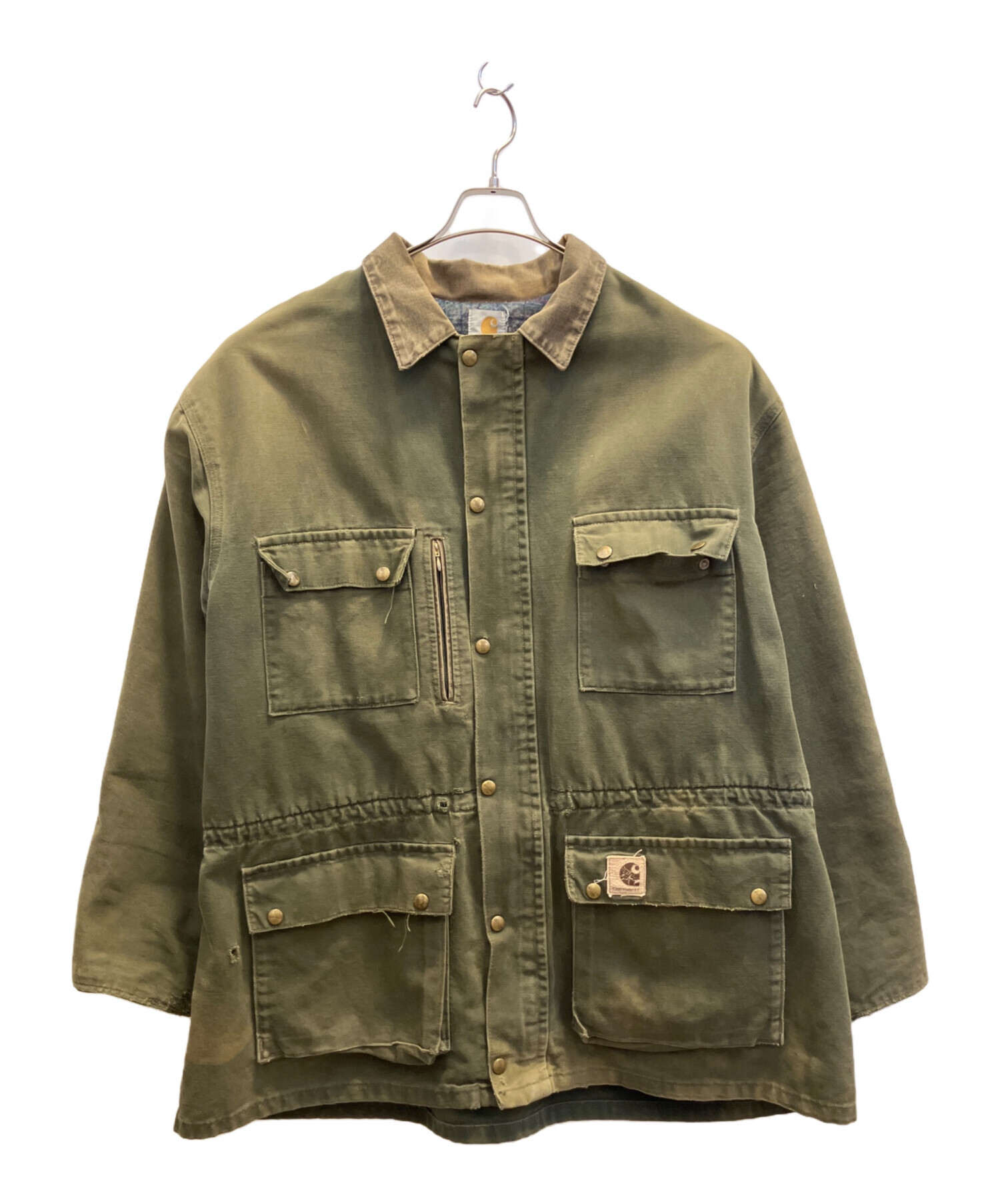 Carhartt　カーハート　カバーオール　カーキ 中古・古着通販】CarHartt (カーハート) カバーオール カーキ サイズ