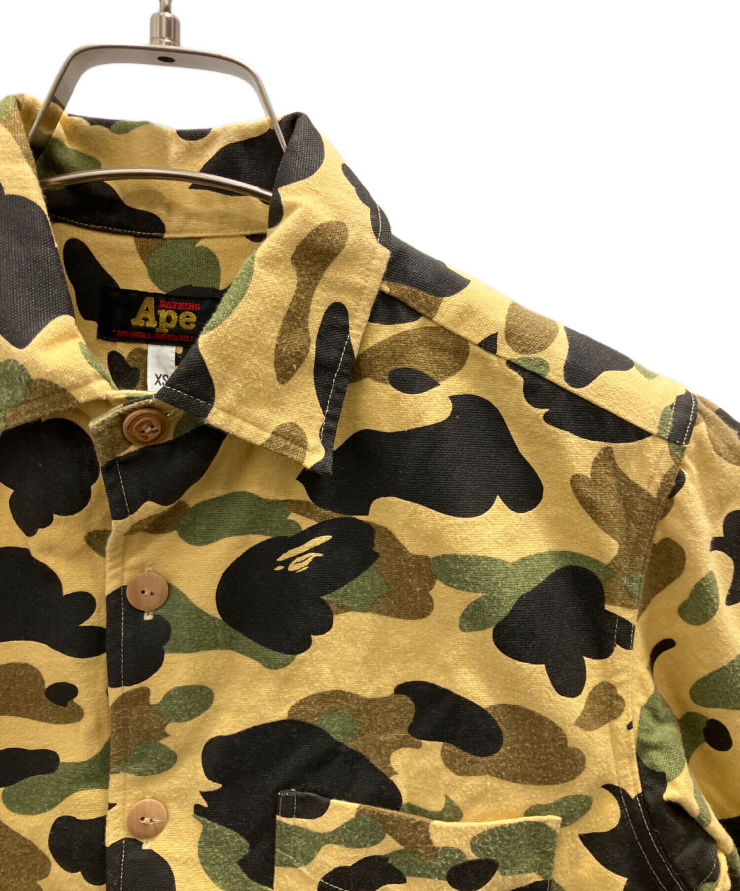 中古・古着通販】BATHING APE (ベイシング・エイプ) 半袖シャツ 