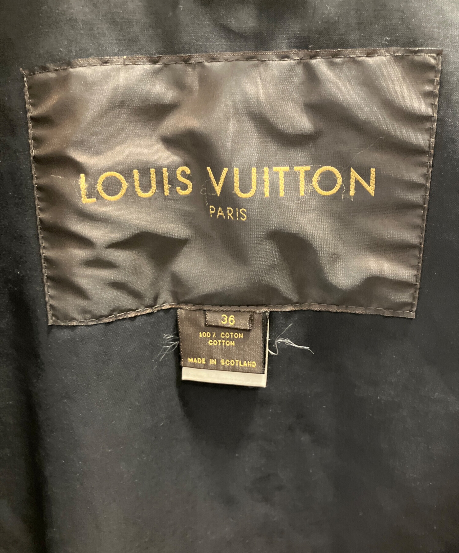 中古・古着通販】LOUIS VUITTON (ルイ ヴィトン) ゴム引きコート