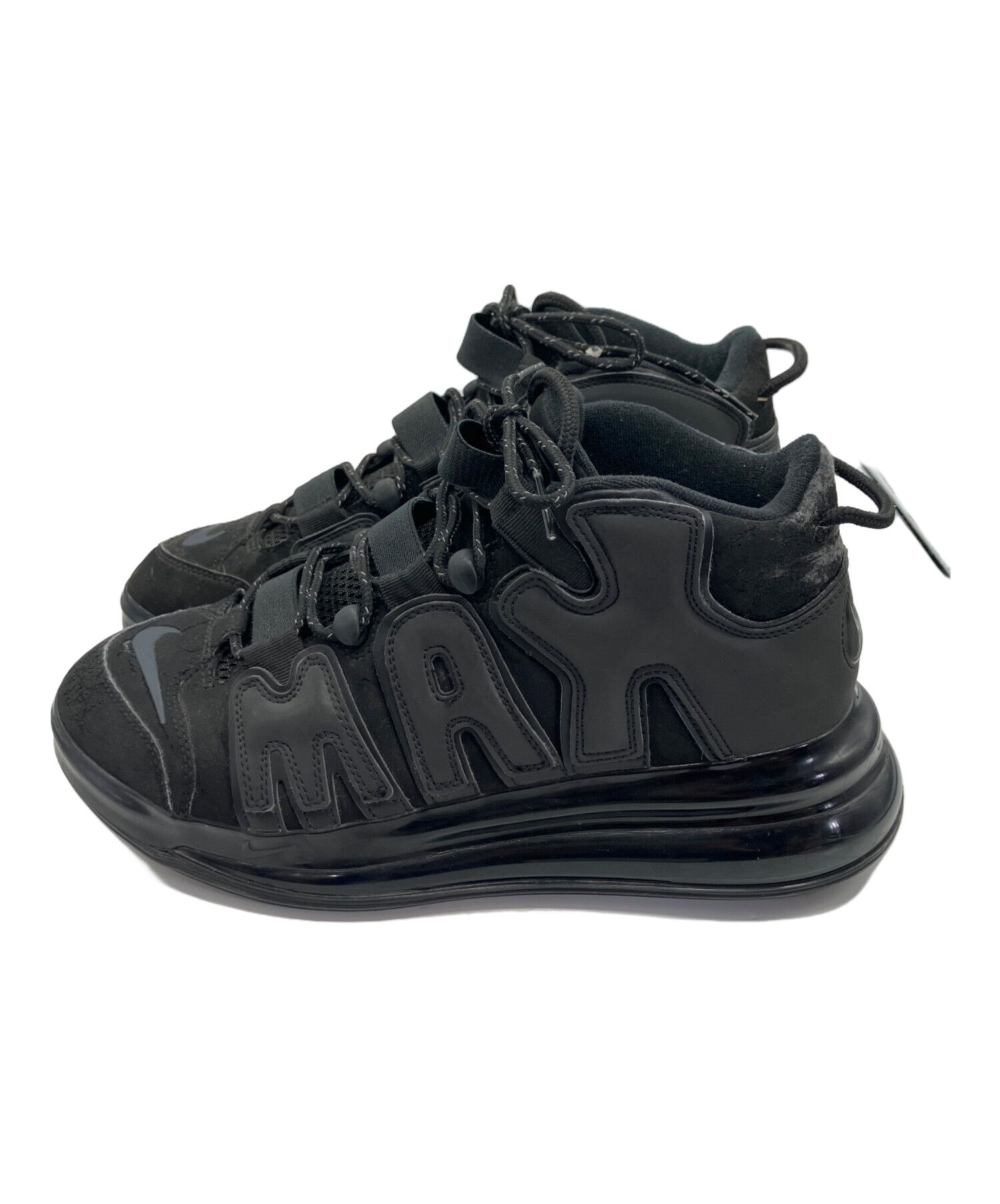 中古・古着通販】NIKE (ナイキ) AIR MORE UP TEMPO720 ブラック サイズ 