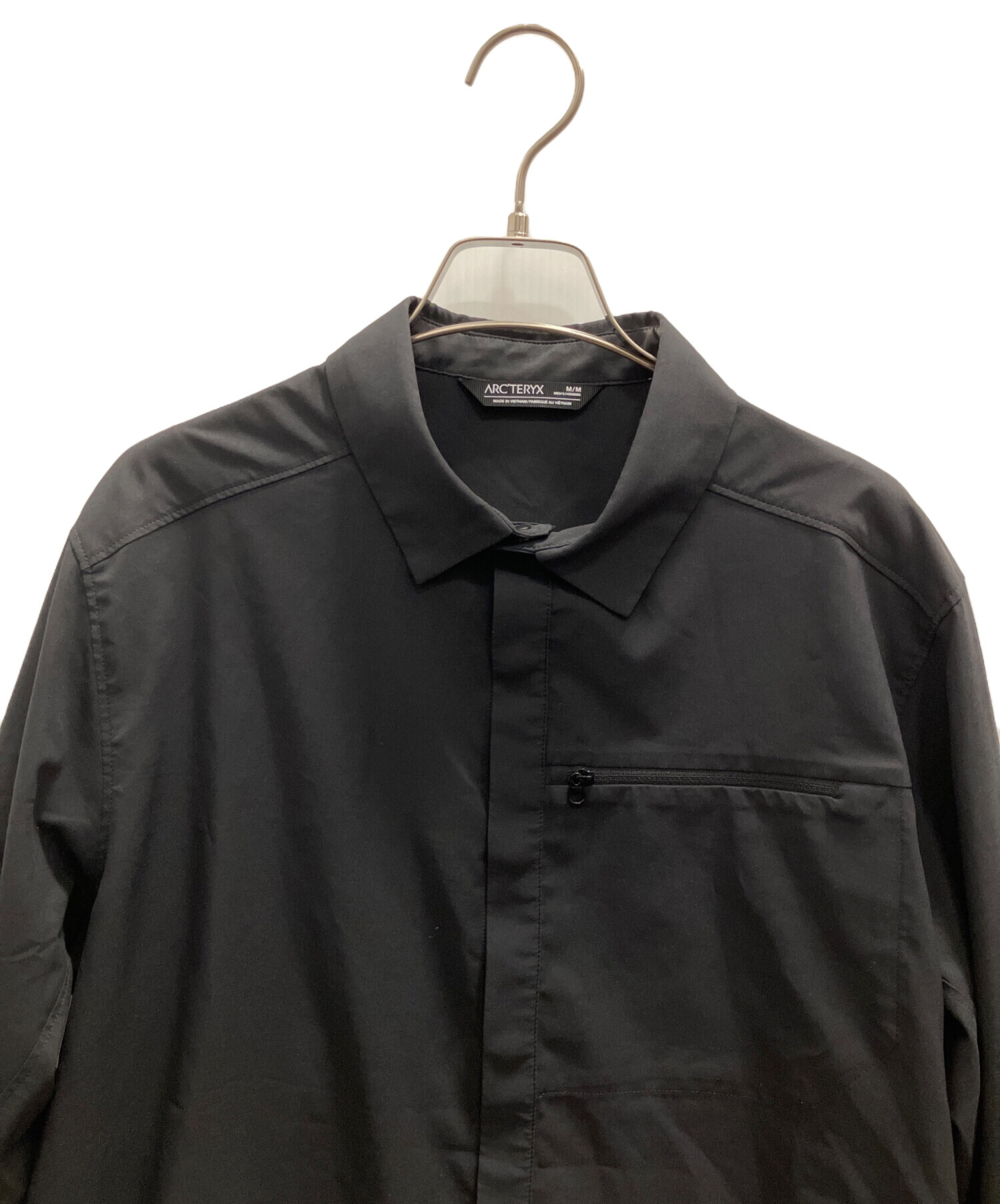 中古・古着通販】ARC'TERYX (アークテリクス) 長袖シャツ ブラック