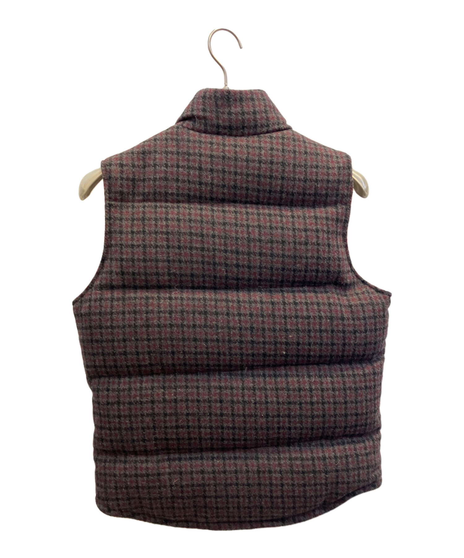 中古・古着通販】Schott (ショット) ダウンベスト ブラウン サイズ