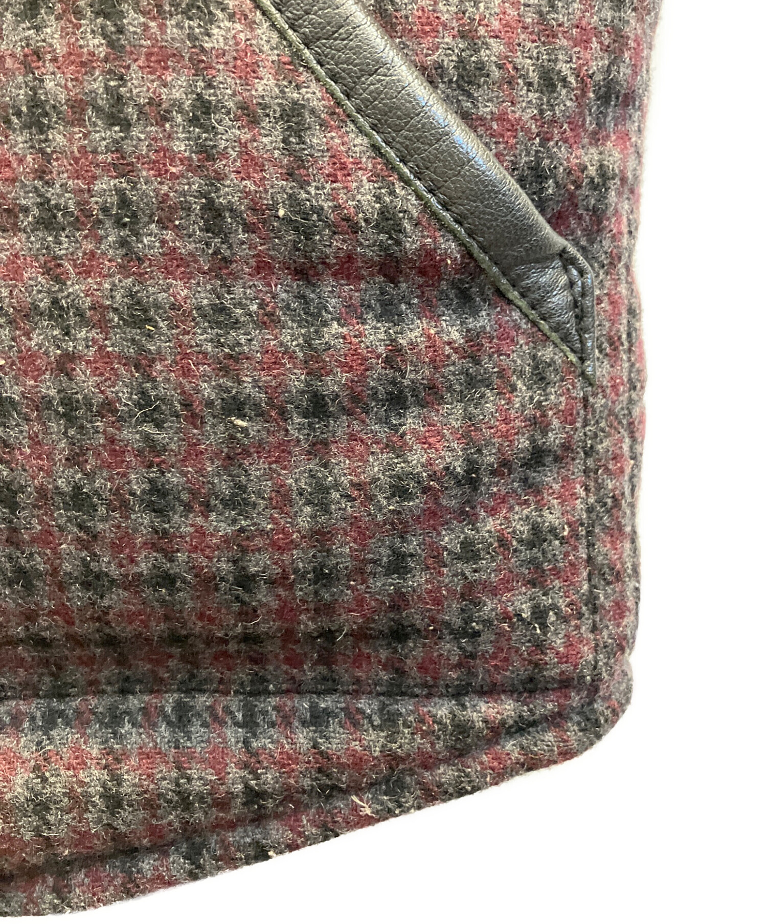 中古・古着通販】Schott (ショット) ダウンベスト ブラウン サイズ