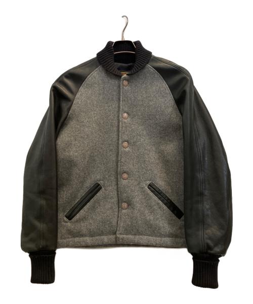 中古・古着通販】skookum (スクーカム) スタジャン ブラック×グレー