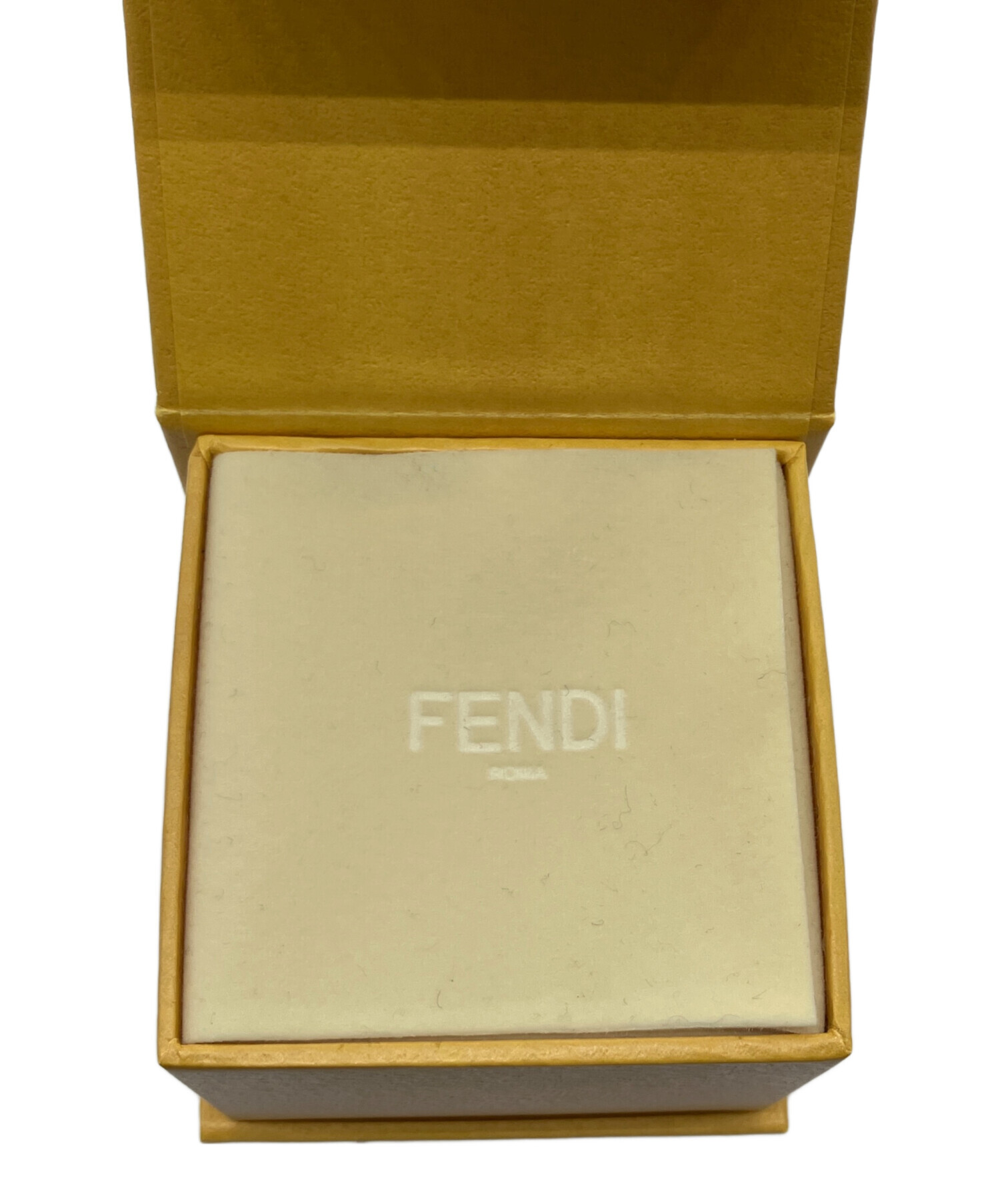 中古・古着通販】FENDI (フェンディ) FFバゲットモチーフリング ピンク