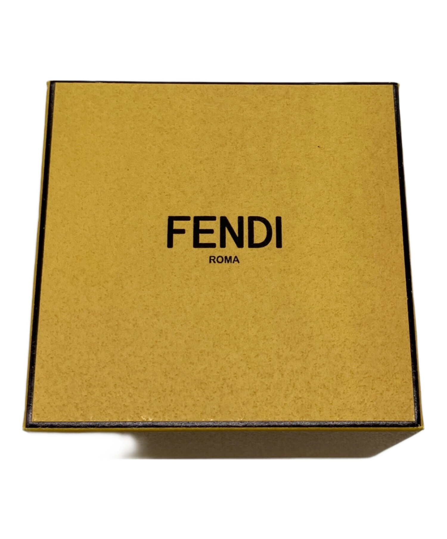 中古・古着通販】FENDI (フェンディ) FFバゲットモチーフリング ピンク
