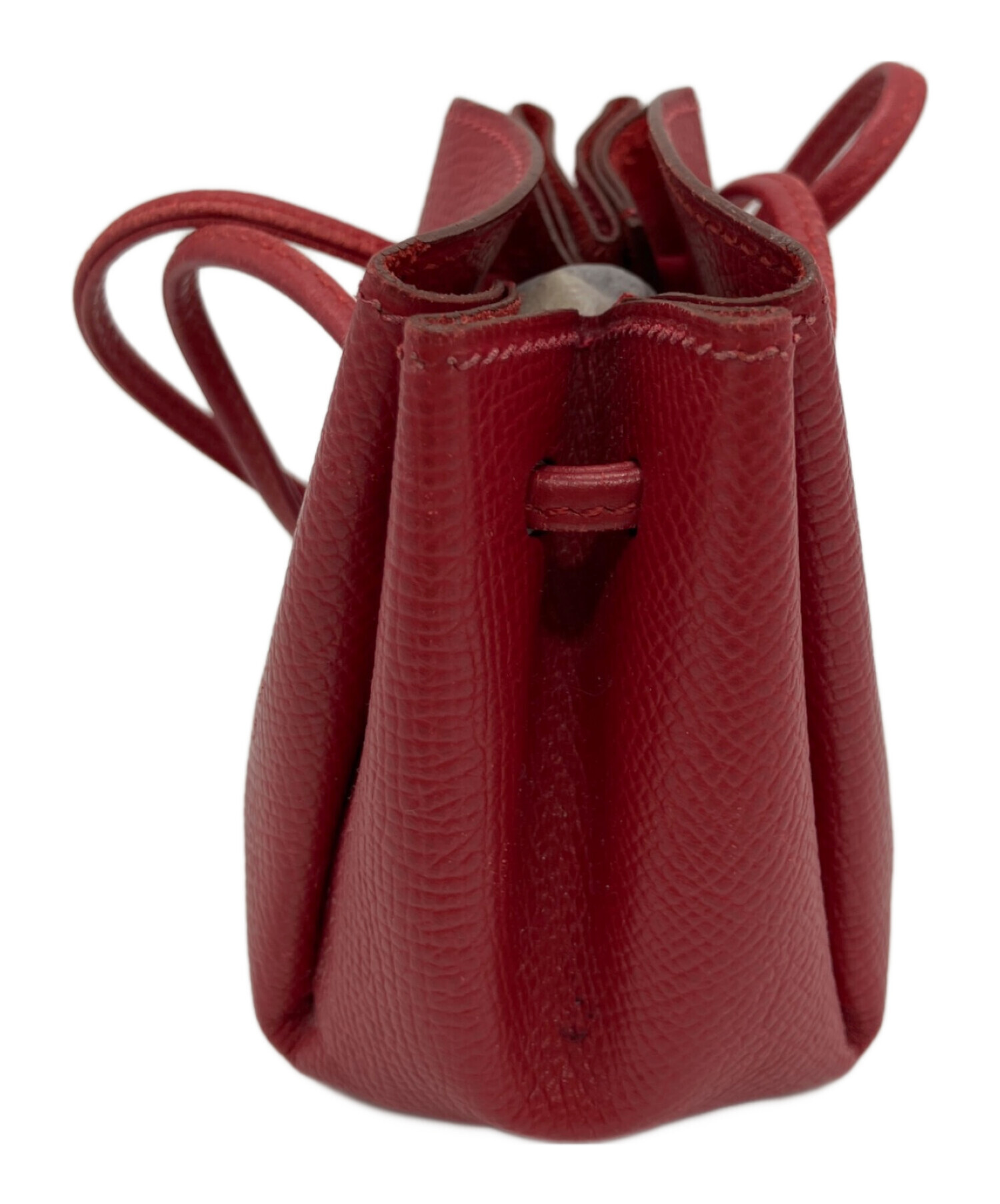 HERMES エルメス ヴェスパポーチ　レッド 中古・古着通販】HERMES (エルメス) ヴェスパポーチ レッド｜ブランド