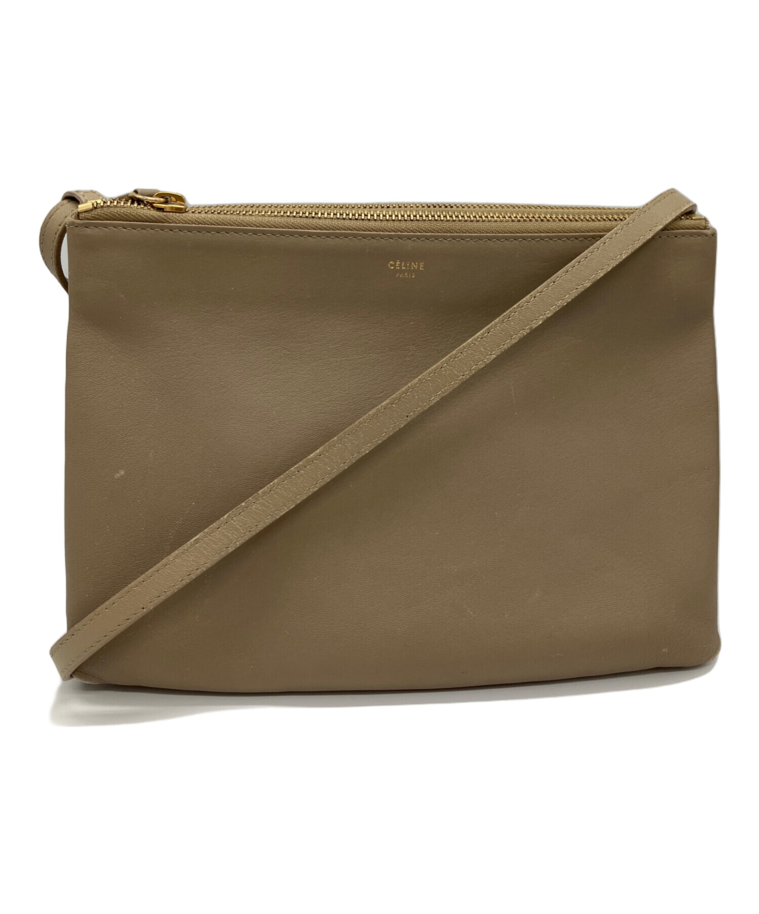 中古・古着通販】CELINE (セリーヌ) トリオ ラージ ショルダーバッグ 