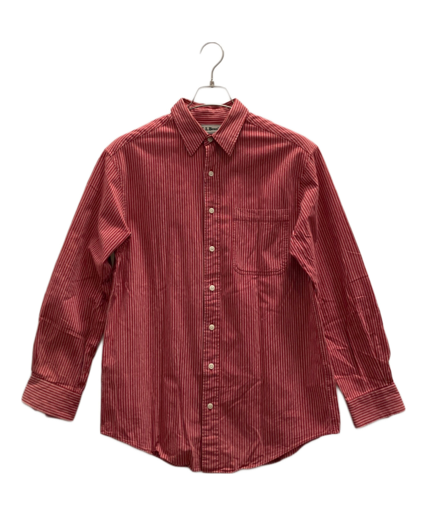 中古・古着通販】L.L.Bean (エルエルビーン) 長袖シャツ レッド サイズ 