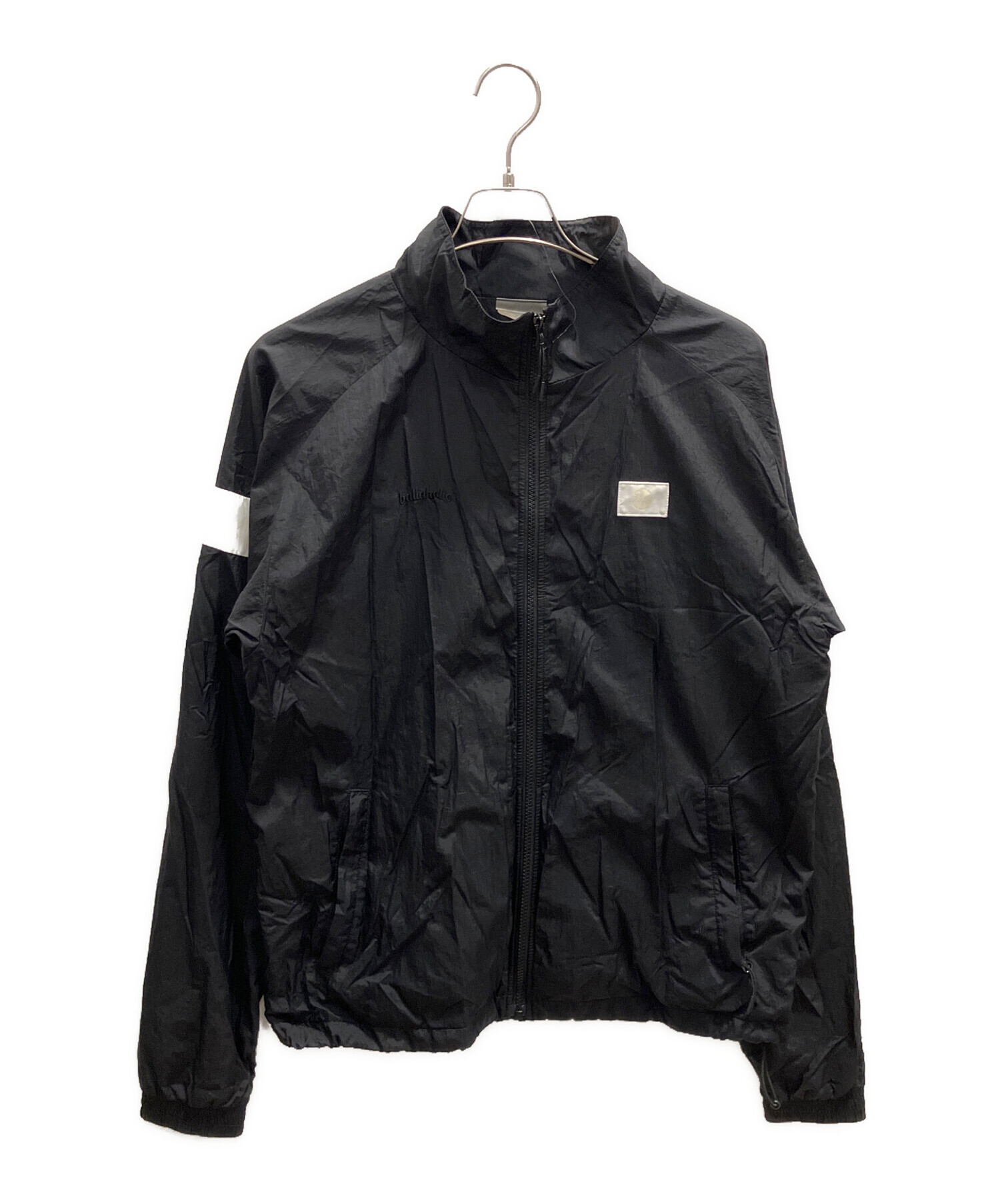 ballaholic×asics 2021 ナイロンジャケット 黒 Lサイズ 中古・古着通販