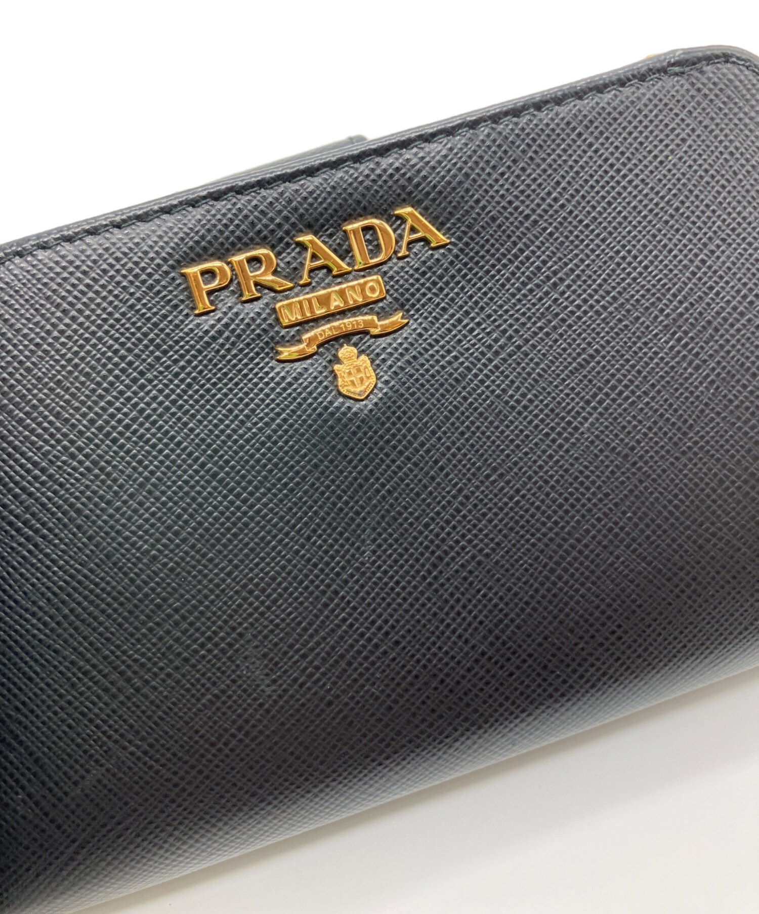 中古・古着通販】PRADA (プラダ) SAFFIANO METAL ブラック 1ML225 