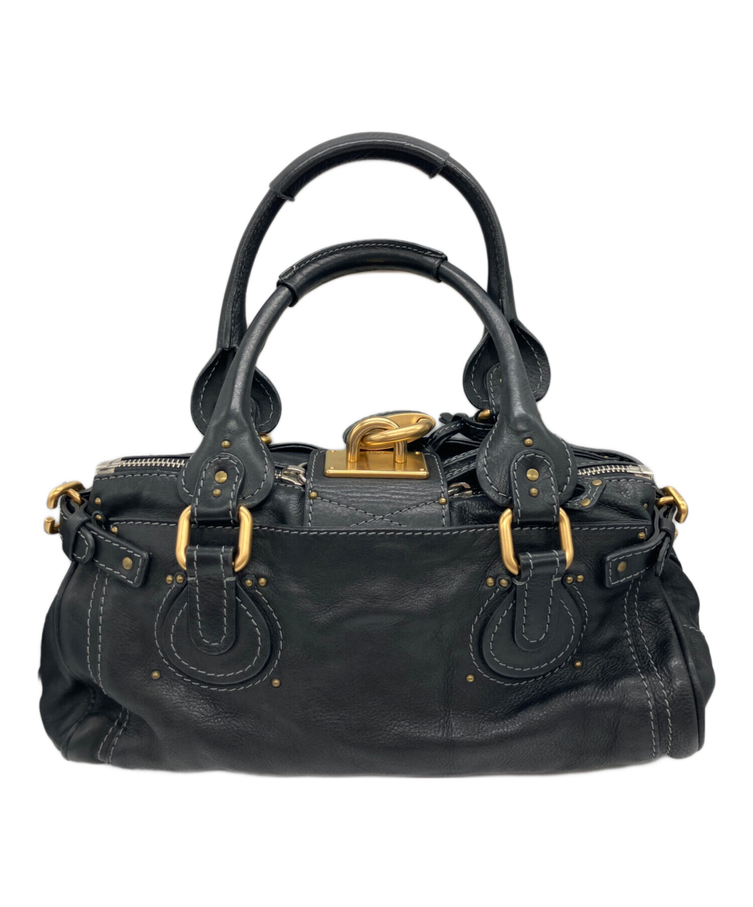 中古・古着通販】Chloe (クロエ) パディントン ブラック｜ブランド 
