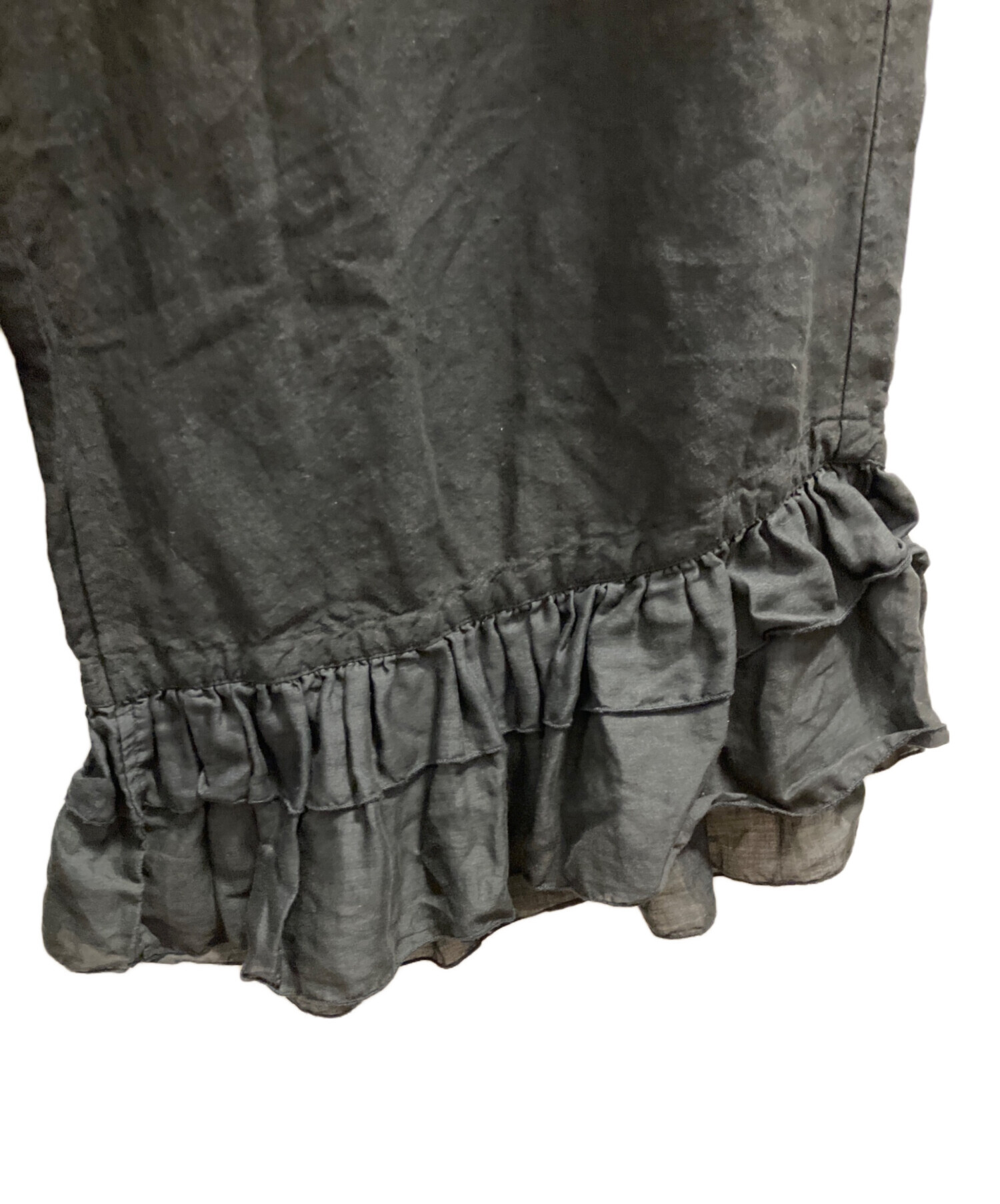 中古・古着通販】nest Robe (ネストローブ) リネンシアーフリルヘム