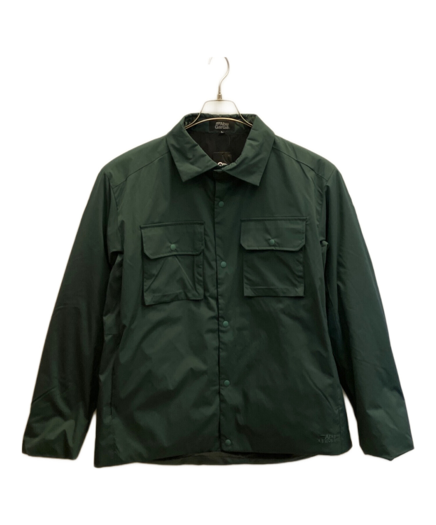 アブガルシア パデッド シャツアウター 新品未使用 Ｍ 黒 Abu Garcia (アブガルシア) パデッドシャツアウター メンズ SIZE L