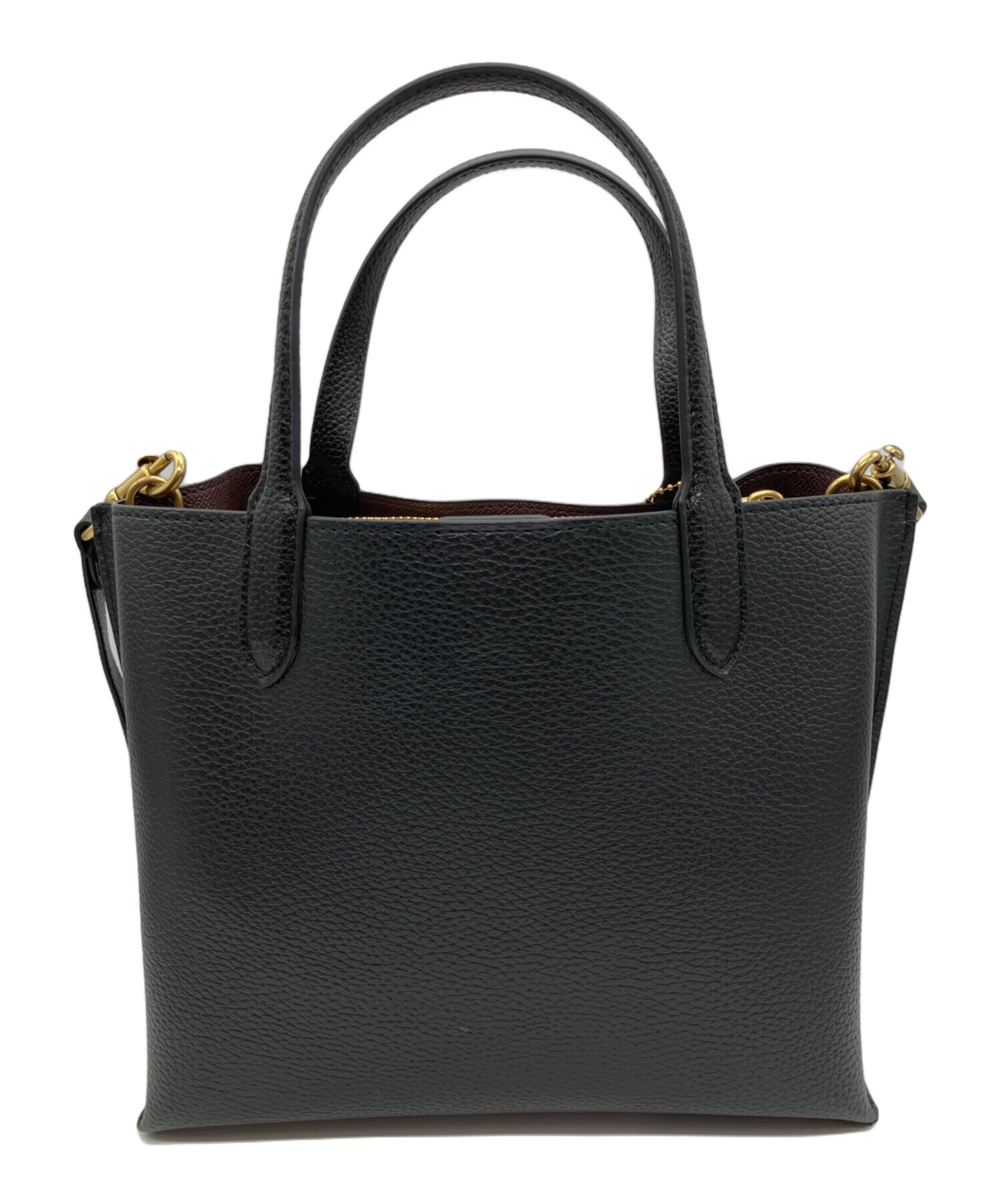 中古・古着通販】COACH (コーチ) トートバッグ ウィロウ ブラック