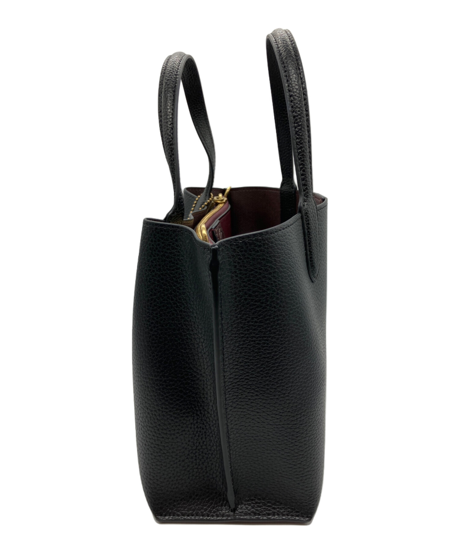 中古・古着通販】COACH (コーチ) トートバッグ ウィロウ ブラック