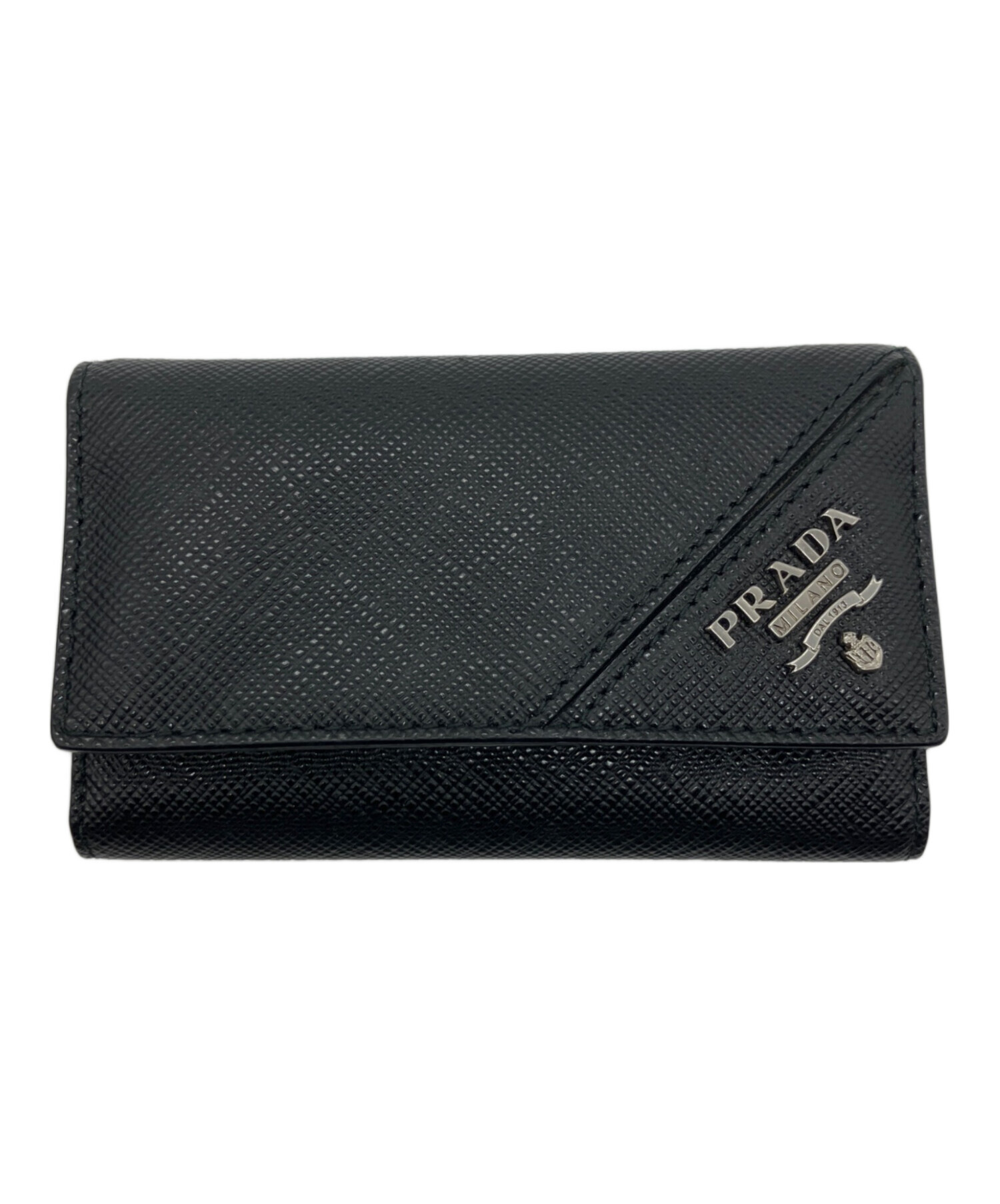 未使用品　プラダ　約30年前のヴィンテージ品　キーケース　ブラック 未使用品 プラダ 約30年前のヴィンテージ品 キーケース ブラック