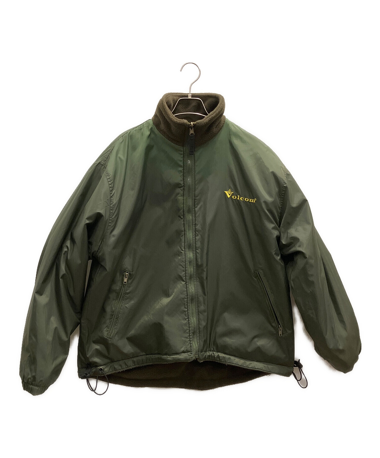 中古・古着通販】VOLCOM (ボルコム) リバーシブルブルゾン カーキ
