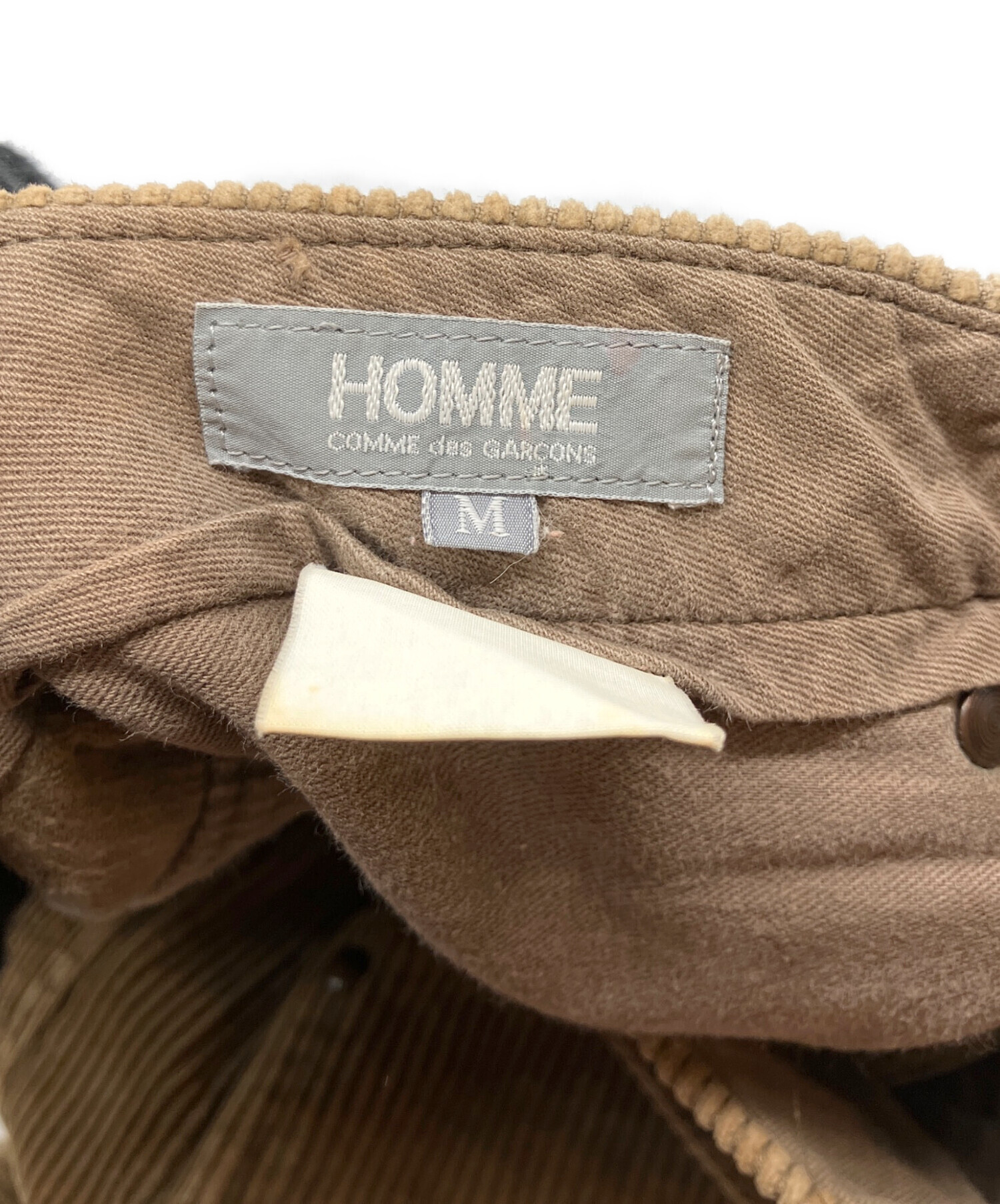 中古・古着通販】COMME des GARCONS (コムデギャルソン) コーデュロイ