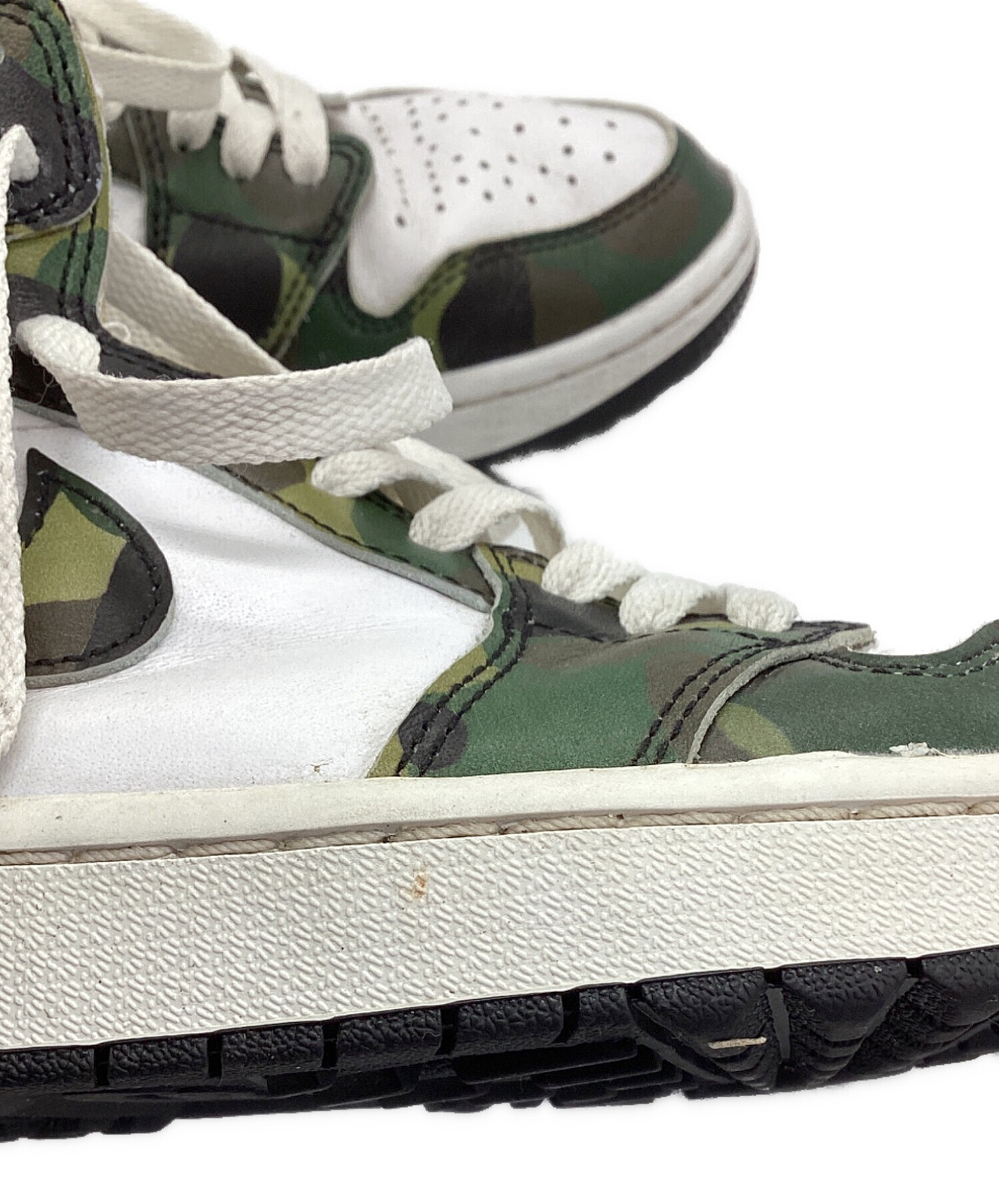 中古・古着通販】NIKE (ナイキ) ゴルフシューズ グリーン×ホワイト