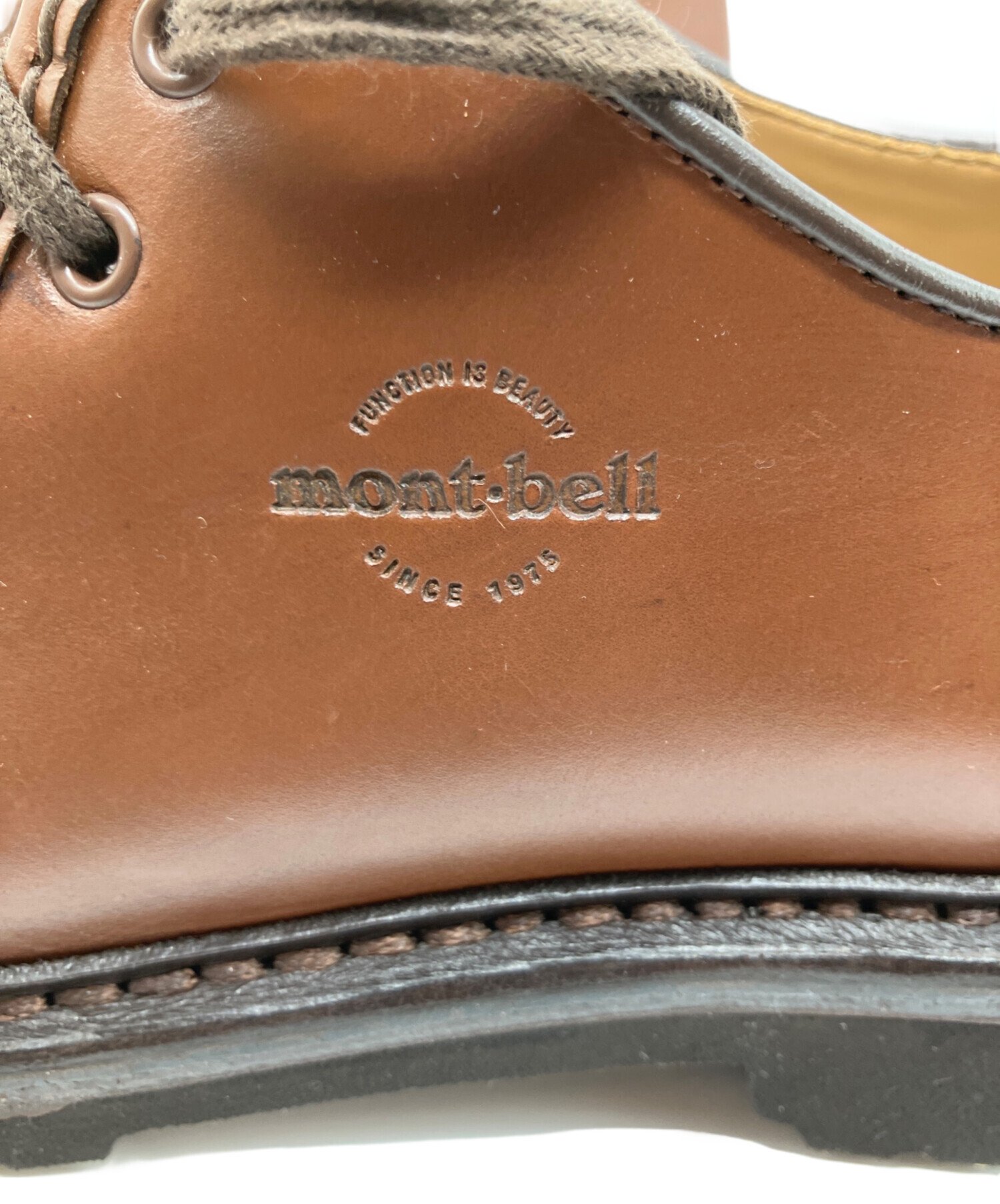 中古・古着通販】mont-bell (モンベル) レザーシューズ ブラウン