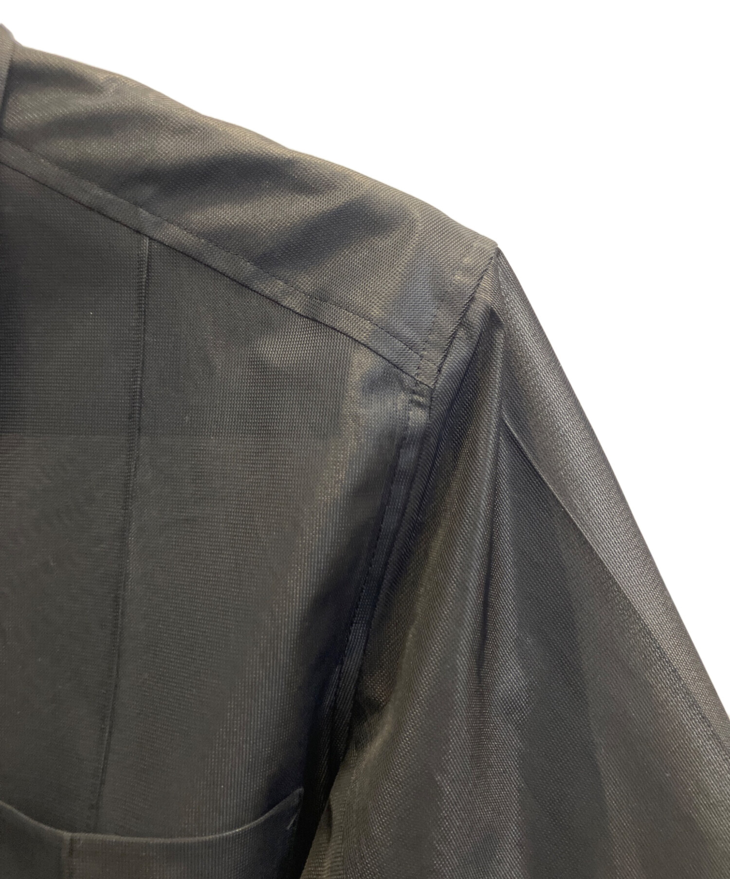 中古・古着通販】TOGA PULLA (トーガ プルラ) メッシュシャツ ブラック