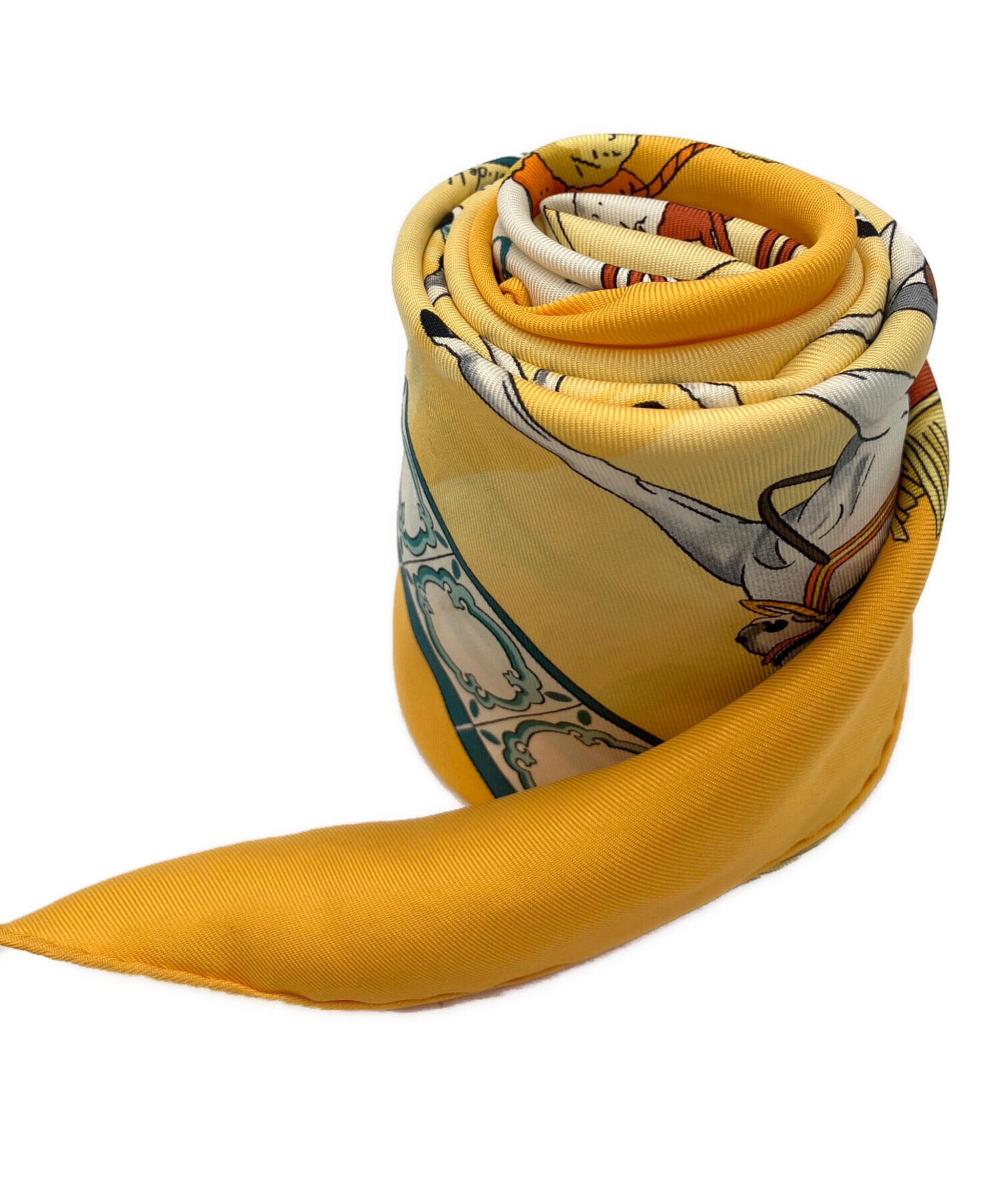 中古・古着通販】HERMES (エルメス) アンダルシア馬術学校スカーフ