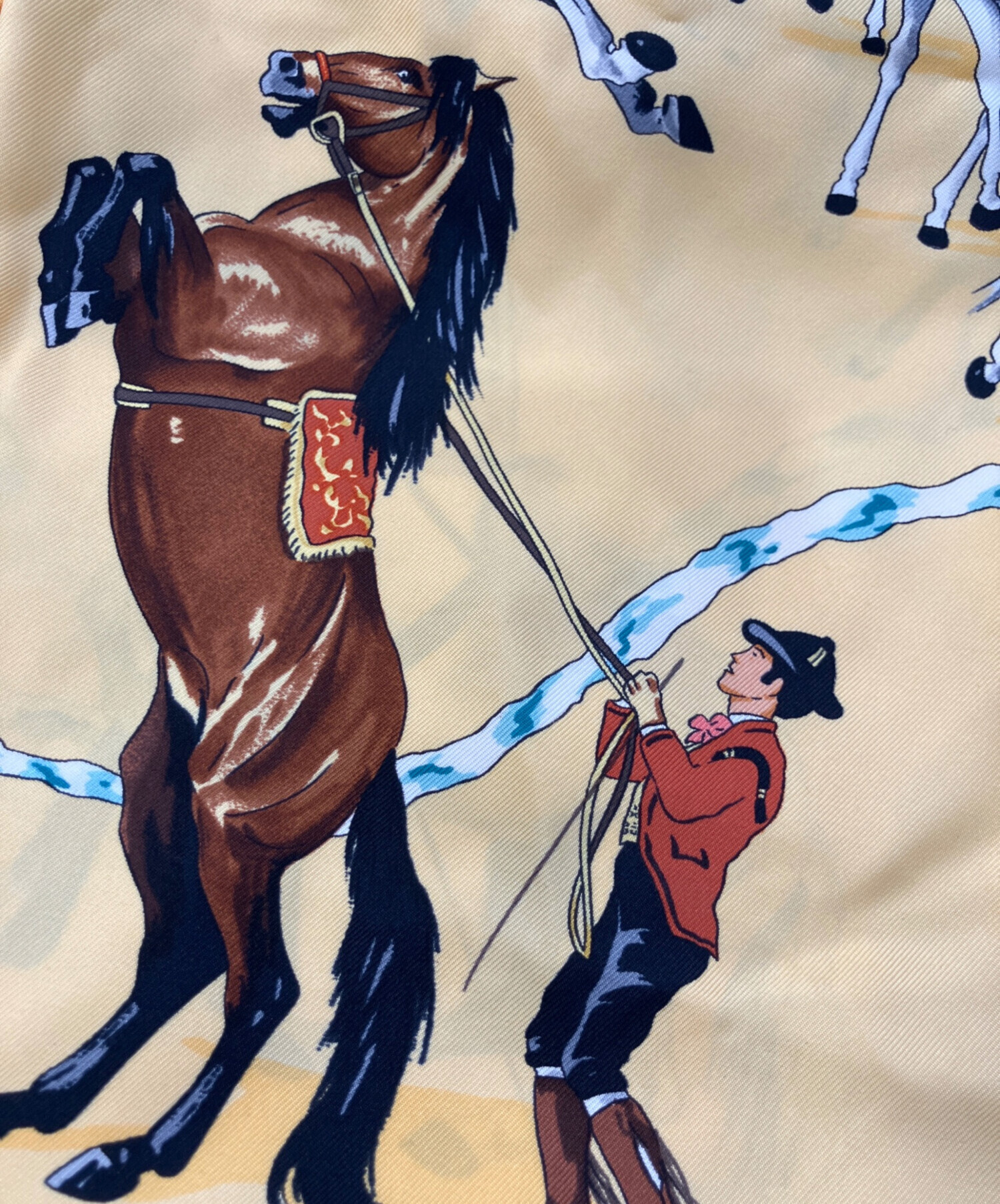 中古・古着通販】HERMES (エルメス) アンダルシア馬術学校スカーフ