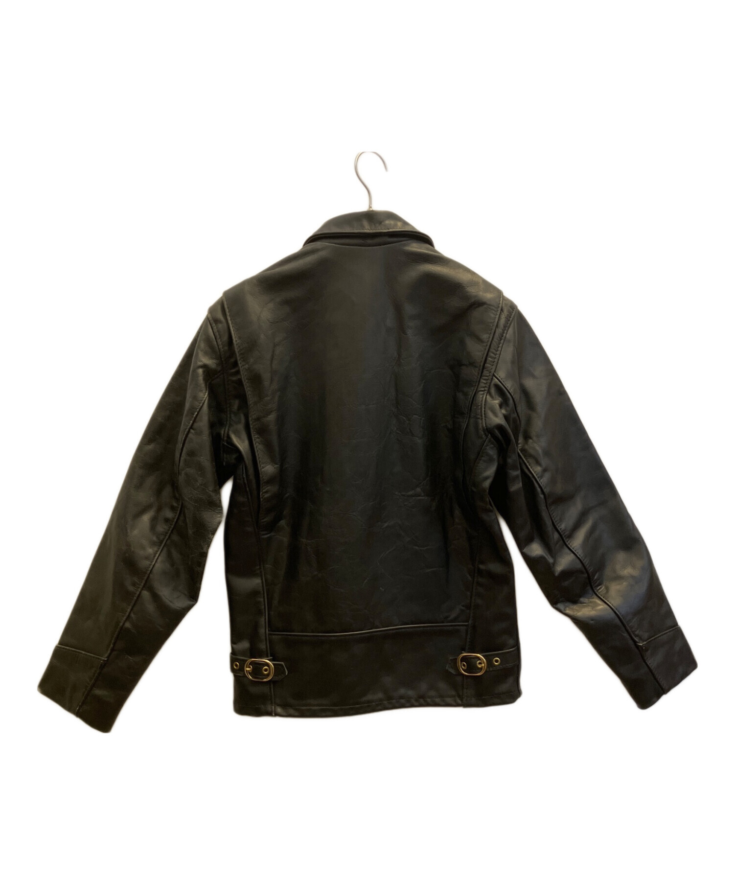 中古 Schott シングルライダース ジャケット 中古・古着通販】Schott (ショット) シングルライダースジャケット