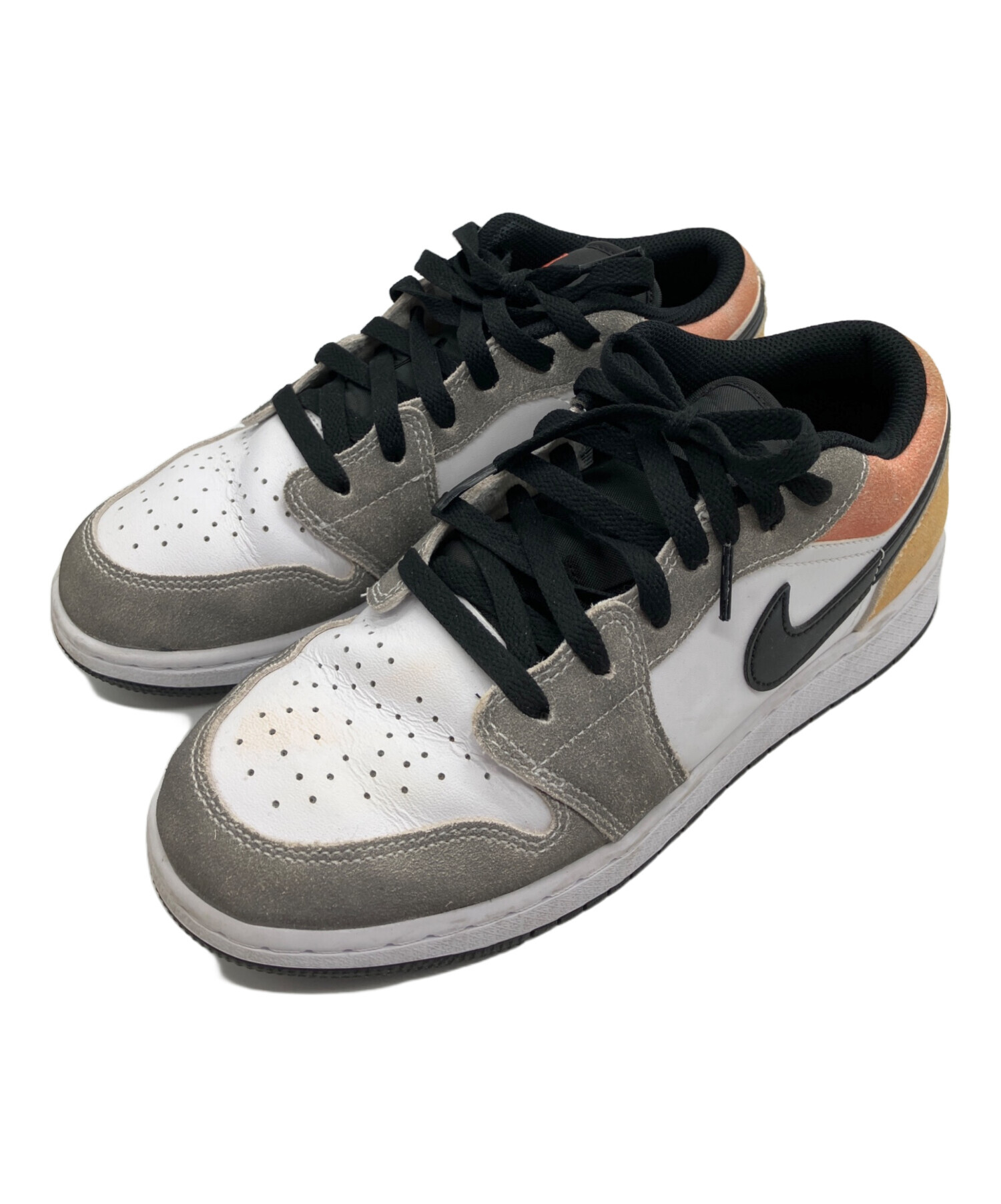 中古・古着通販】NIKE (ナイキ) GS Air Jordan 1 Low マルチカラー 