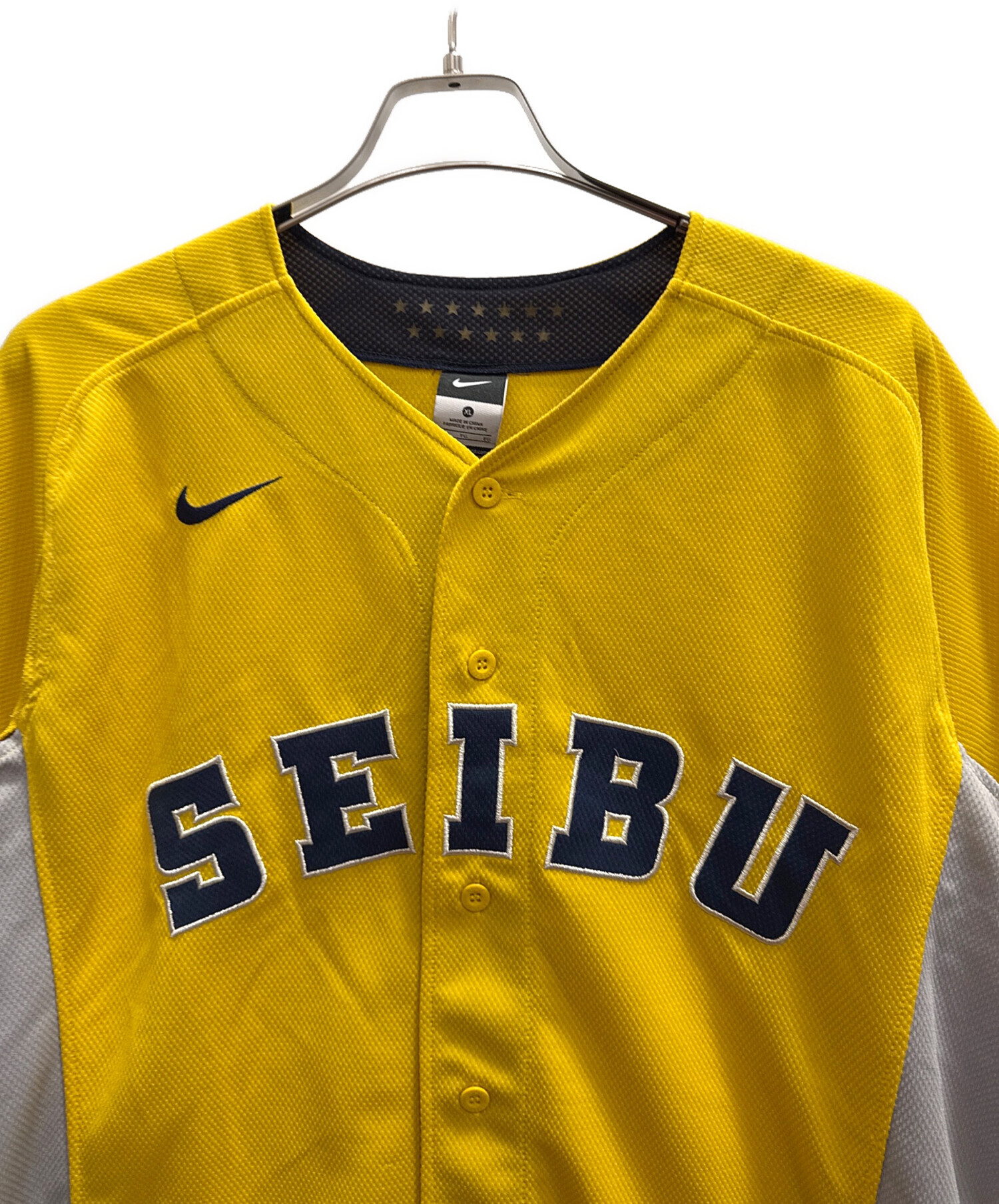 中古・古着通販】NIKE (ナイキ) ゲームシャツ マスタード サイズ:XL