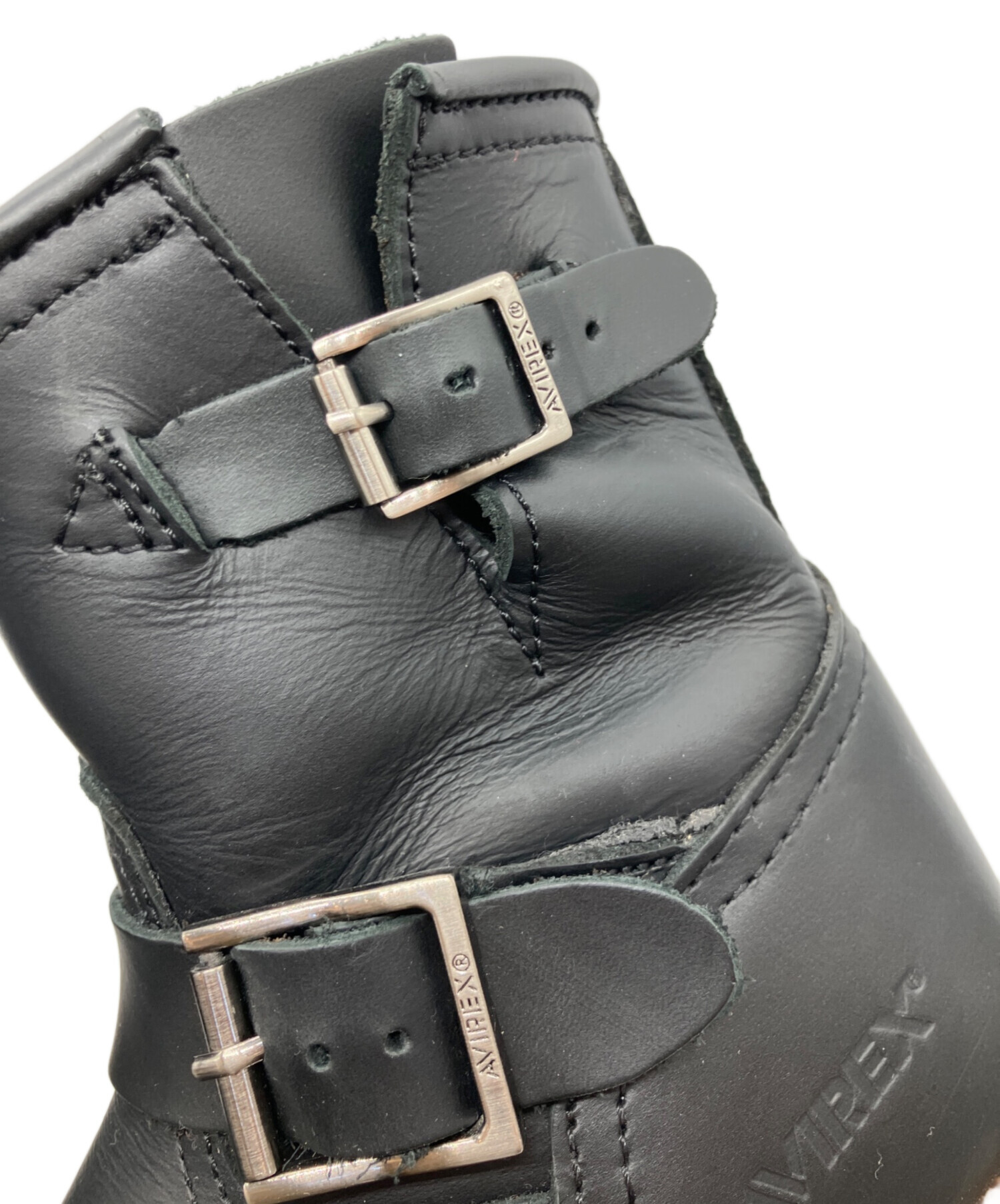 中古・古着通販】AVIREX (アヴィレックス) エンジニアブーツ ブラック