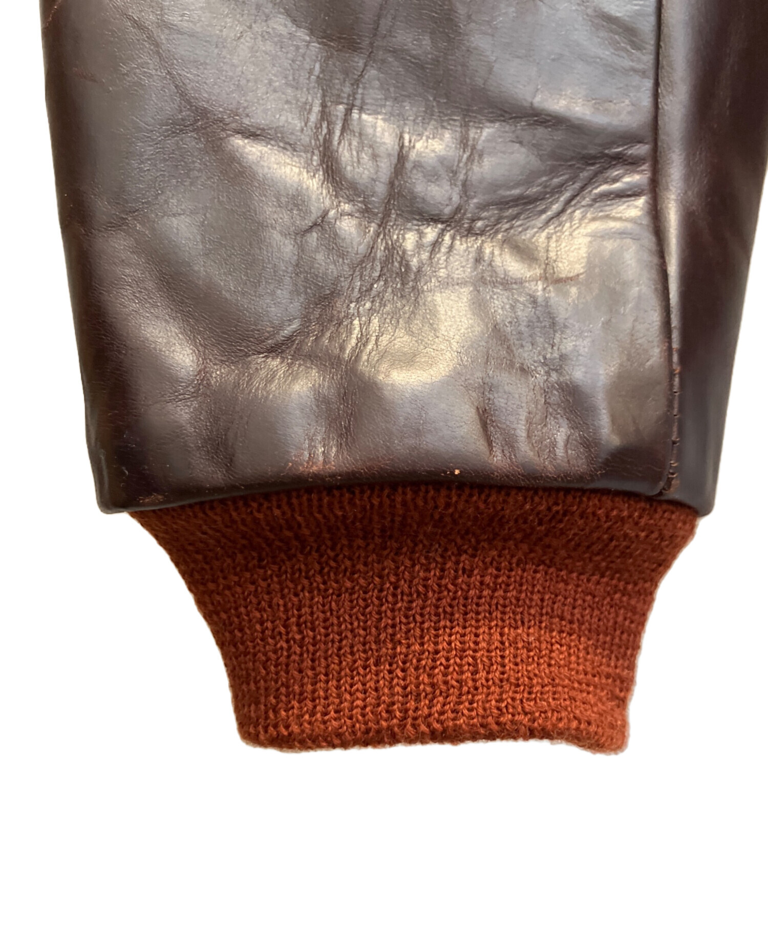 90s Aero Leather ダークブラウン レザージャケット 36 中古・古着通販】Aero LEATHER (エアロレザー) レザージャケット